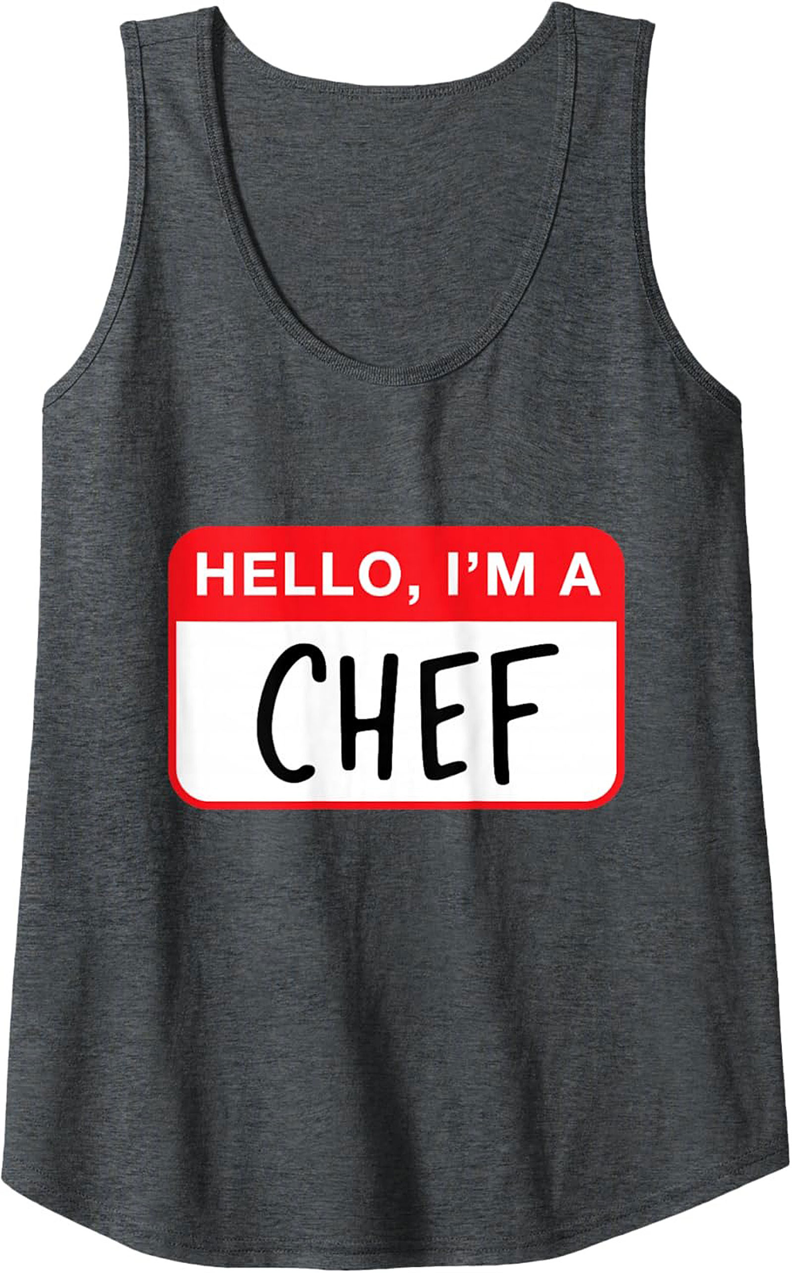 Chef Tank Top Funny Culinary Sleeveless Shirt Gift
