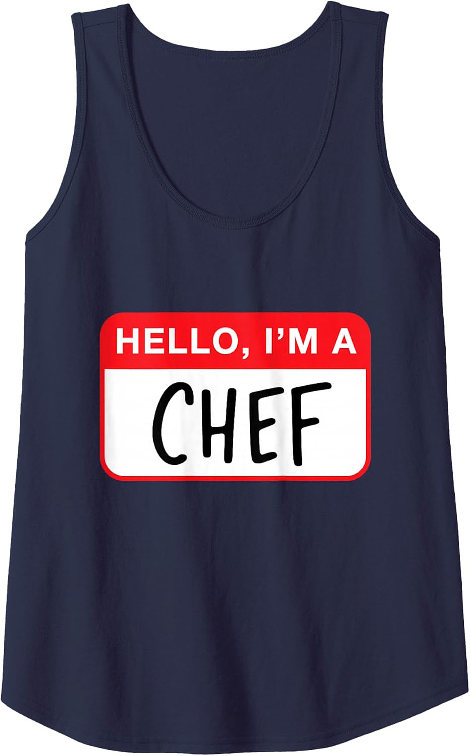 Chef Tank Top Funny Culinary Sleeveless Shirt Gift