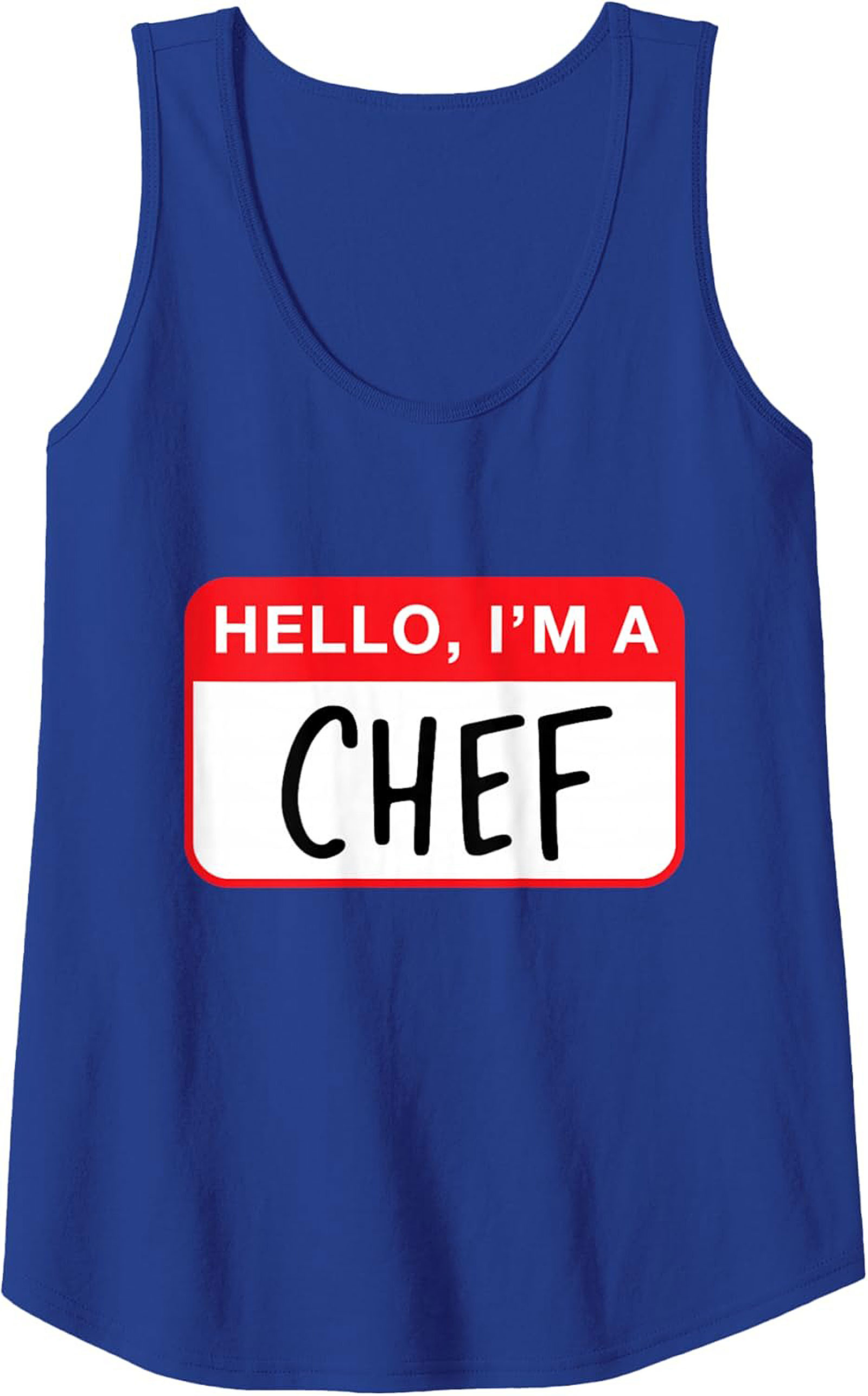Chef Tank Top Funny Culinary Sleeveless Shirt Gift