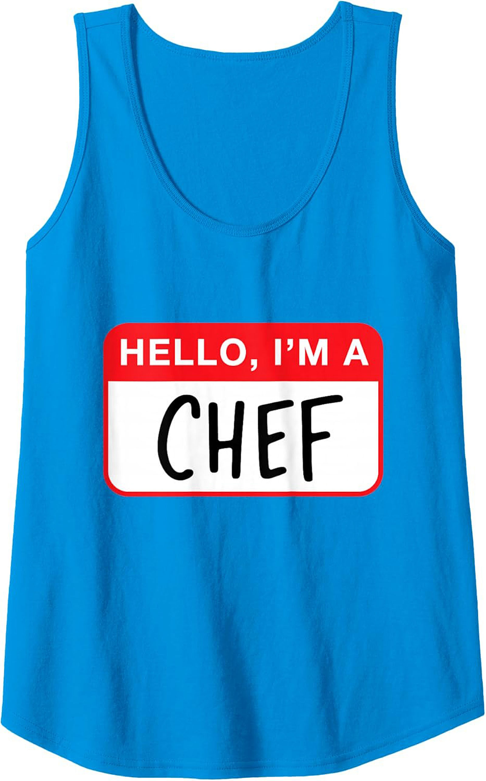 Chef Tank Top Funny Culinary Sleeveless Shirt Gift
