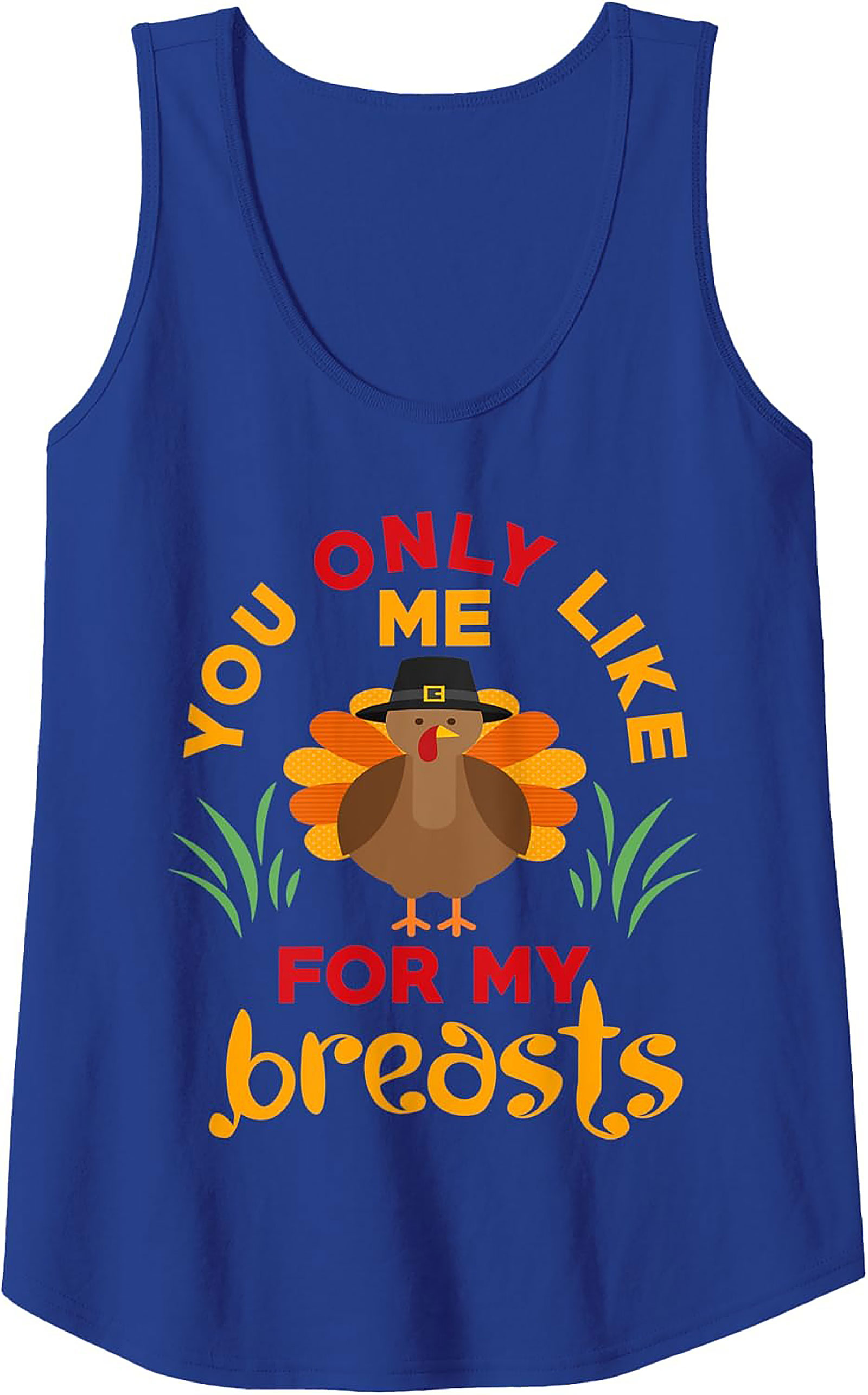Funny Turkey Tank Top | Thanksgiving Sleeveless Shirt Gift