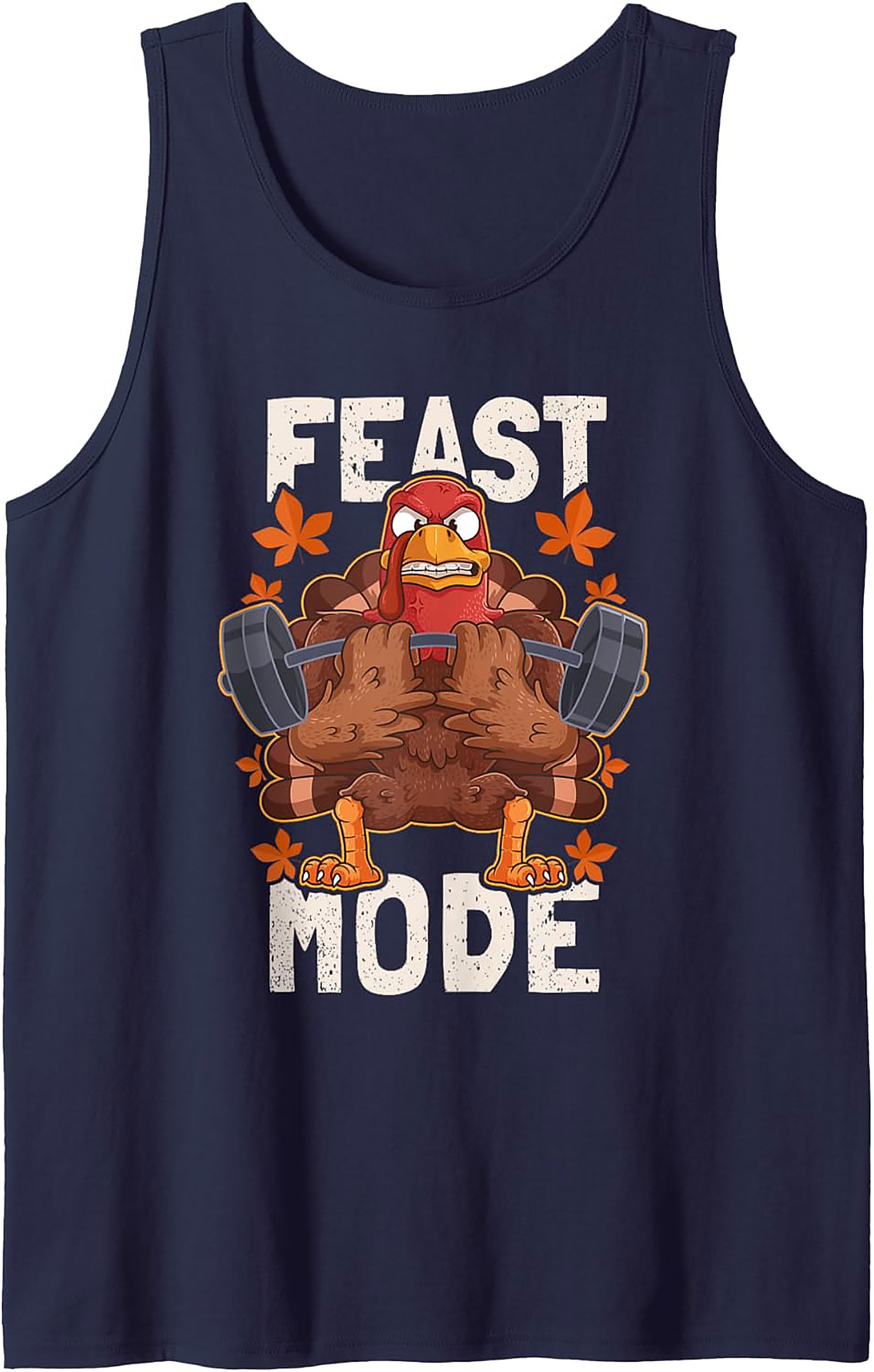 Feast Mode Turkey Tank Top | Thanksgiving Gym Wear Gift