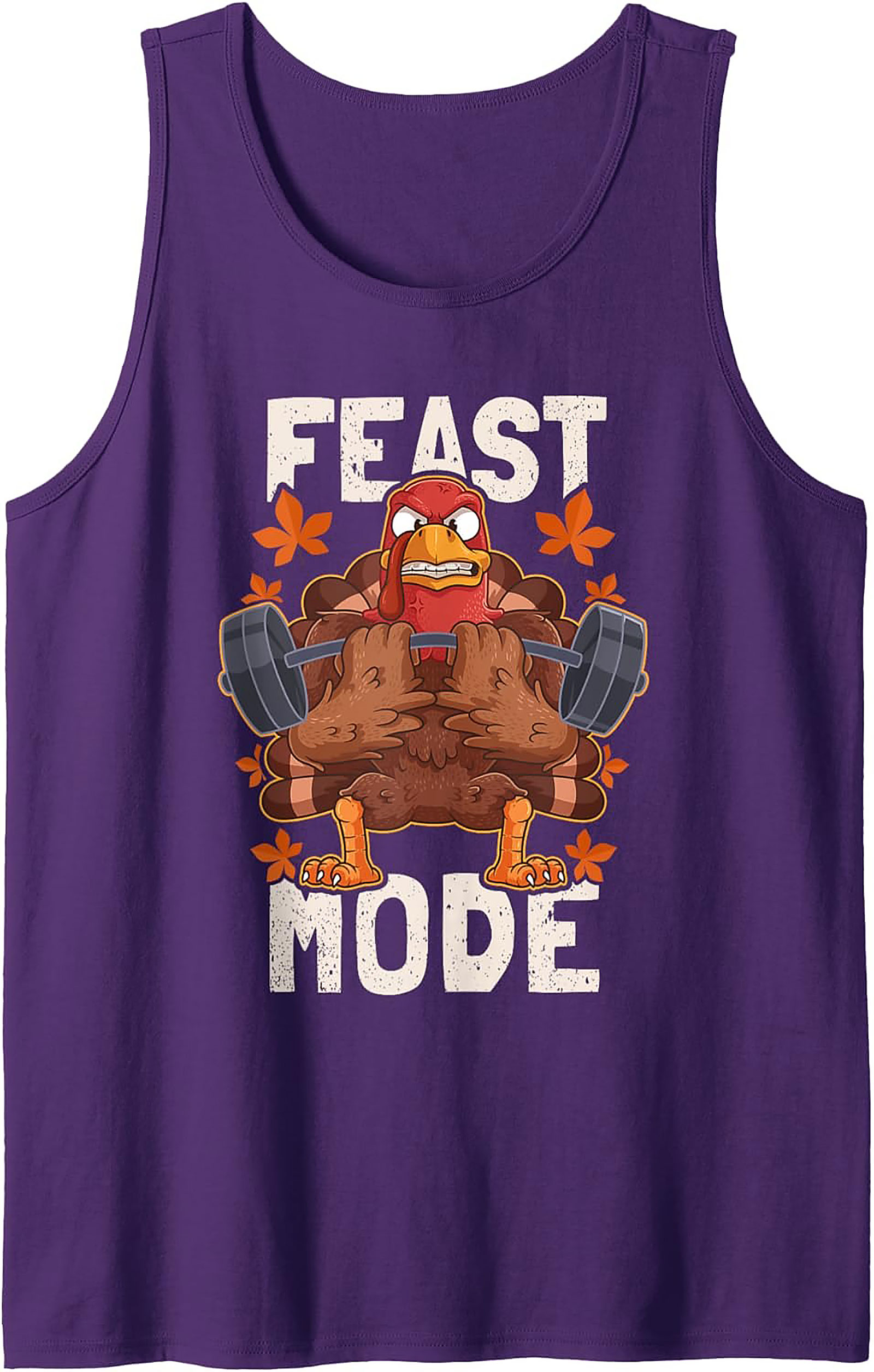 Feast Mode Turkey Tank Top | Thanksgiving Gym Wear Gift