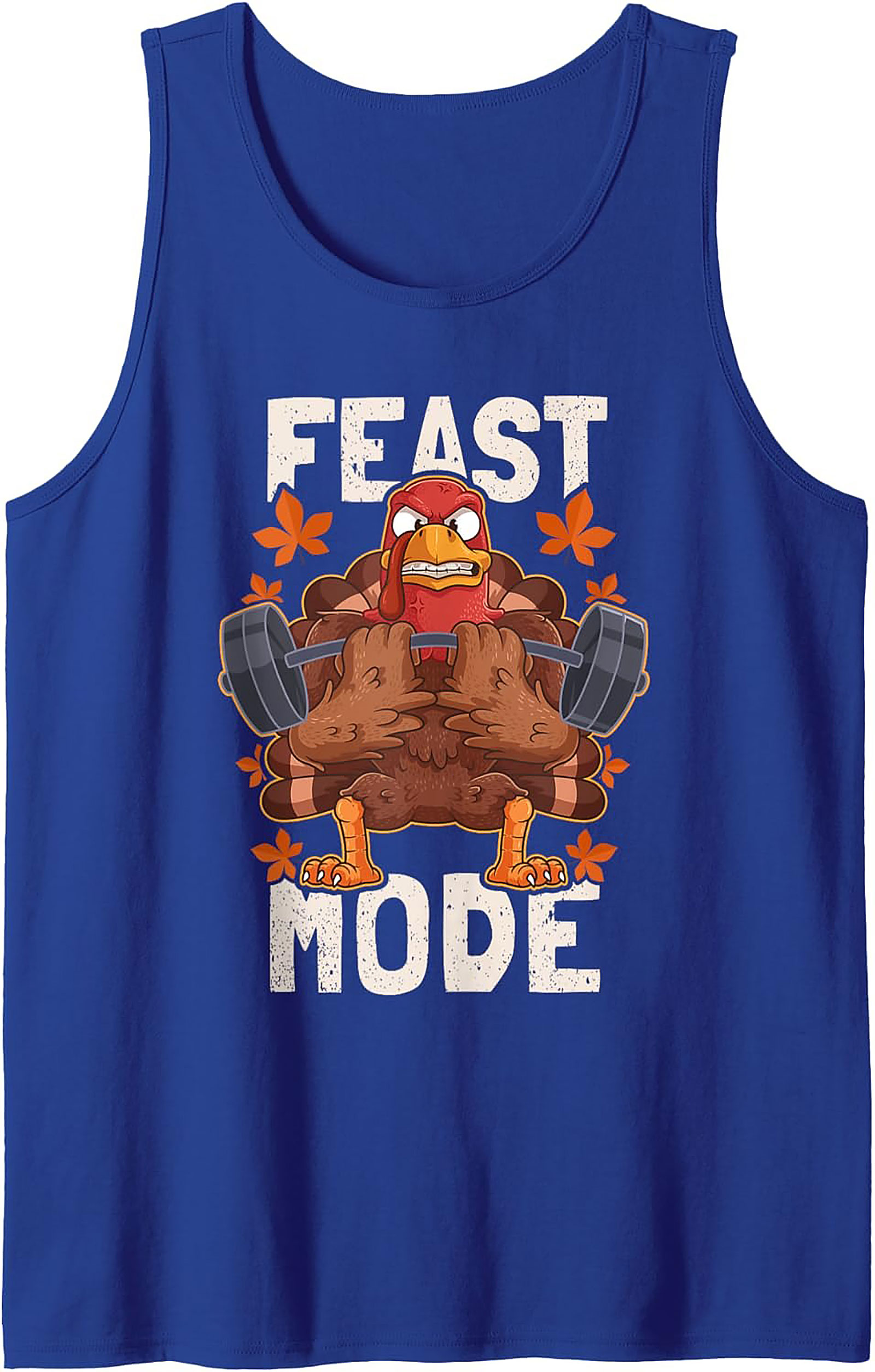 Feast Mode Turkey Tank Top | Thanksgiving Gym Wear Gift