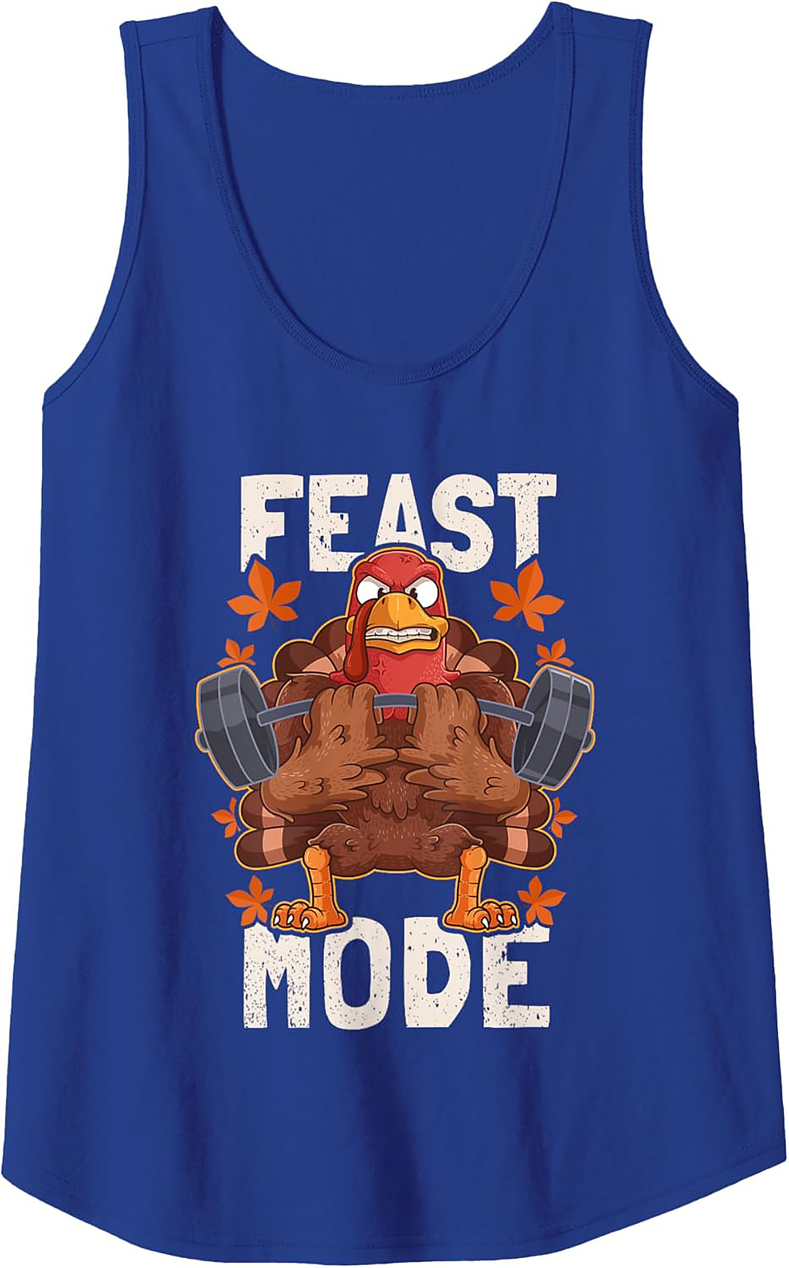 Feast Mode Turkey Tank Top | Thanksgiving Gym Wear Gift