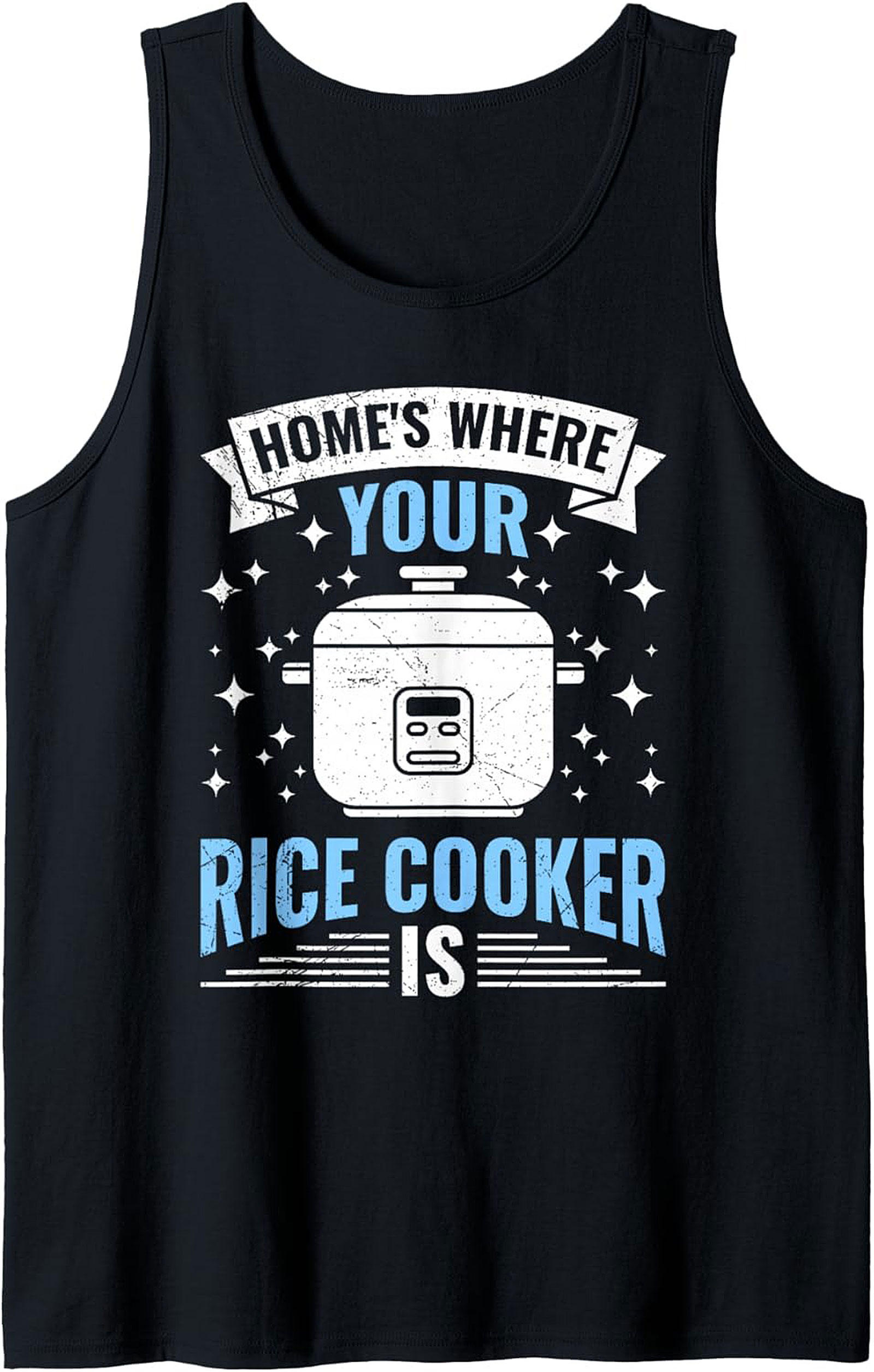 Funny Rice Cooker Tank Top Kitchen Humor Sleeveless Shirt