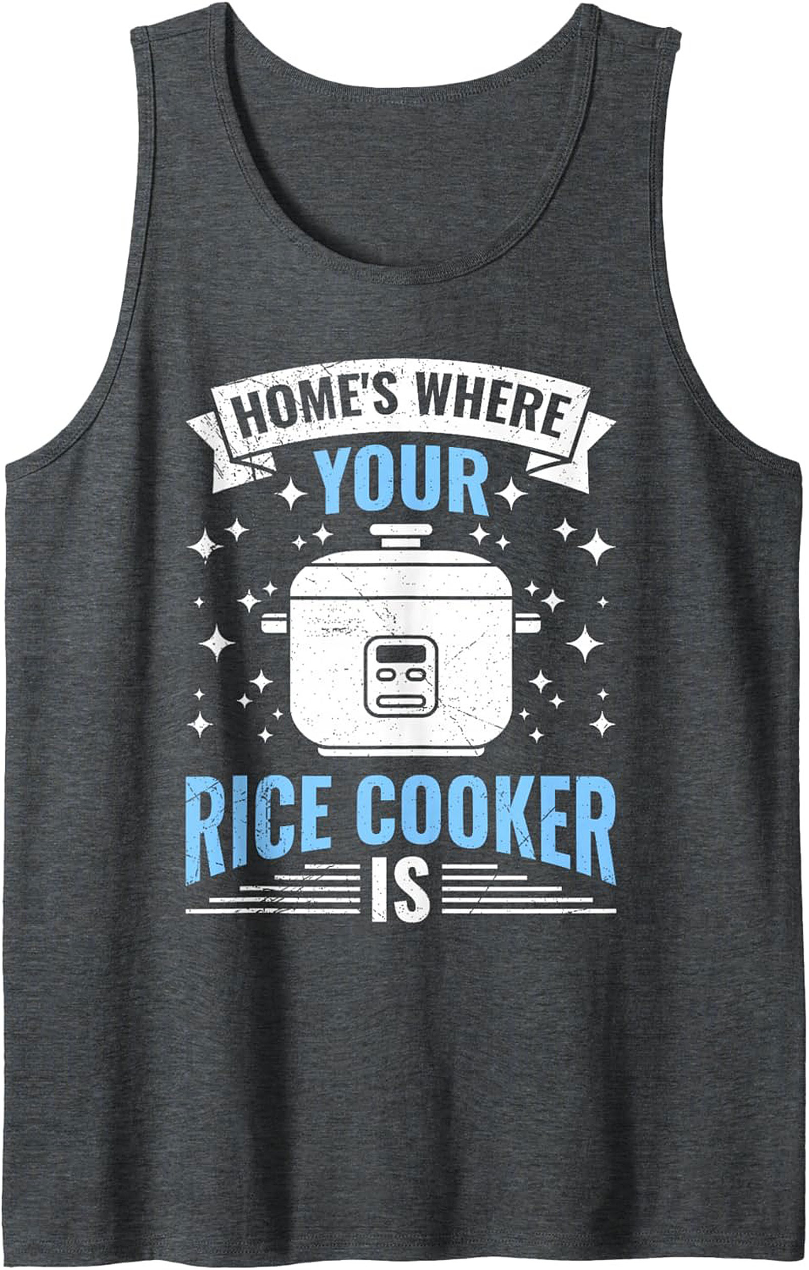 Funny Rice Cooker Tank Top Kitchen Humor Sleeveless Shirt