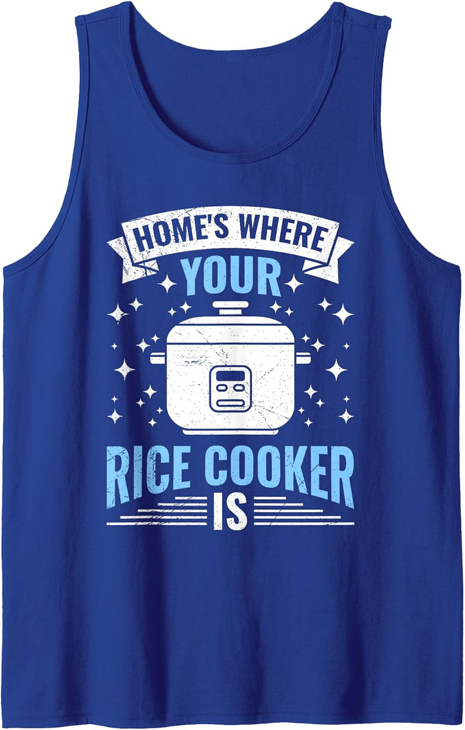 Funny Rice Cooker Tank Top Kitchen Humor Sleeveless Shirt