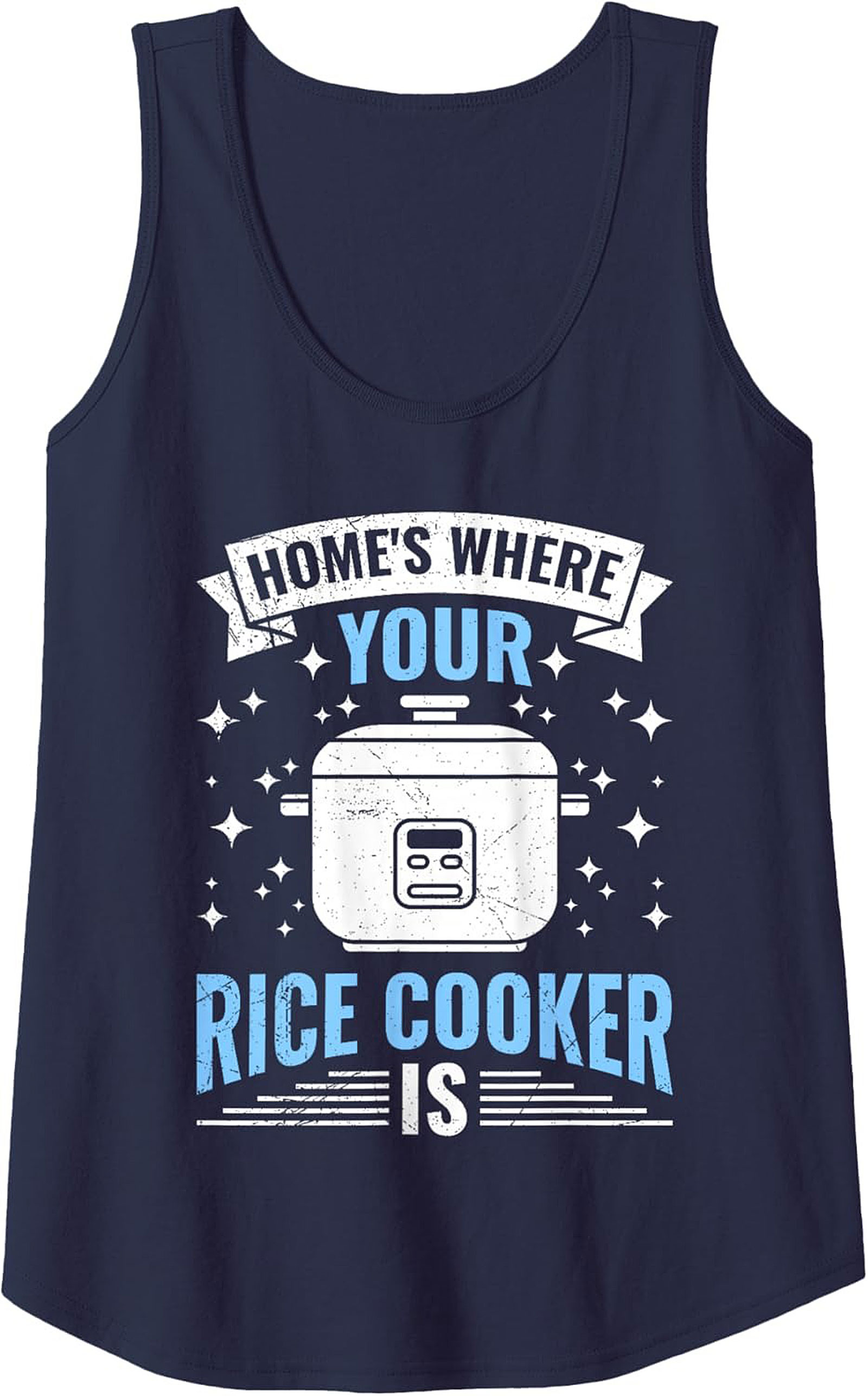 Funny Rice Cooker Tank Top Kitchen Humor Sleeveless Shirt