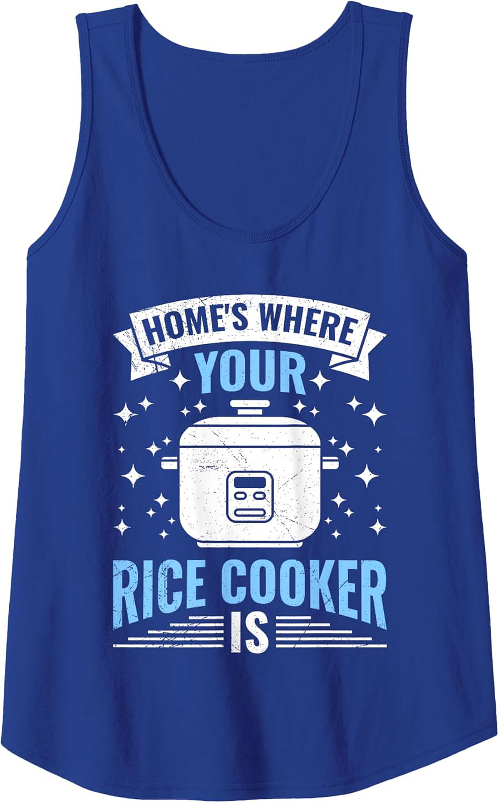 Funny Rice Cooker Tank Top Kitchen Humor Sleeveless Shirt