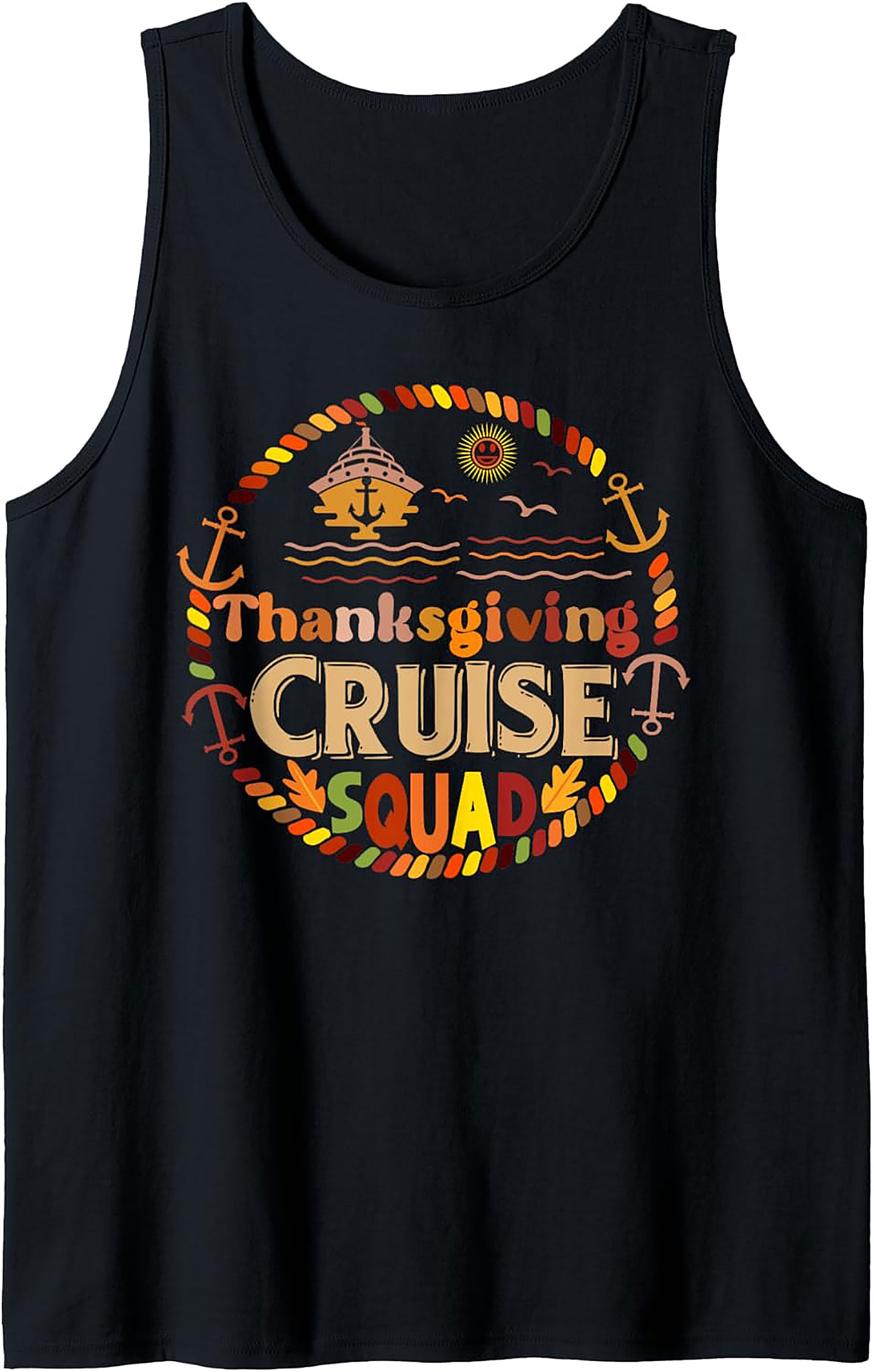 Thanksgiving Cruise Squad Graphic Tank Top | Unisex Fit