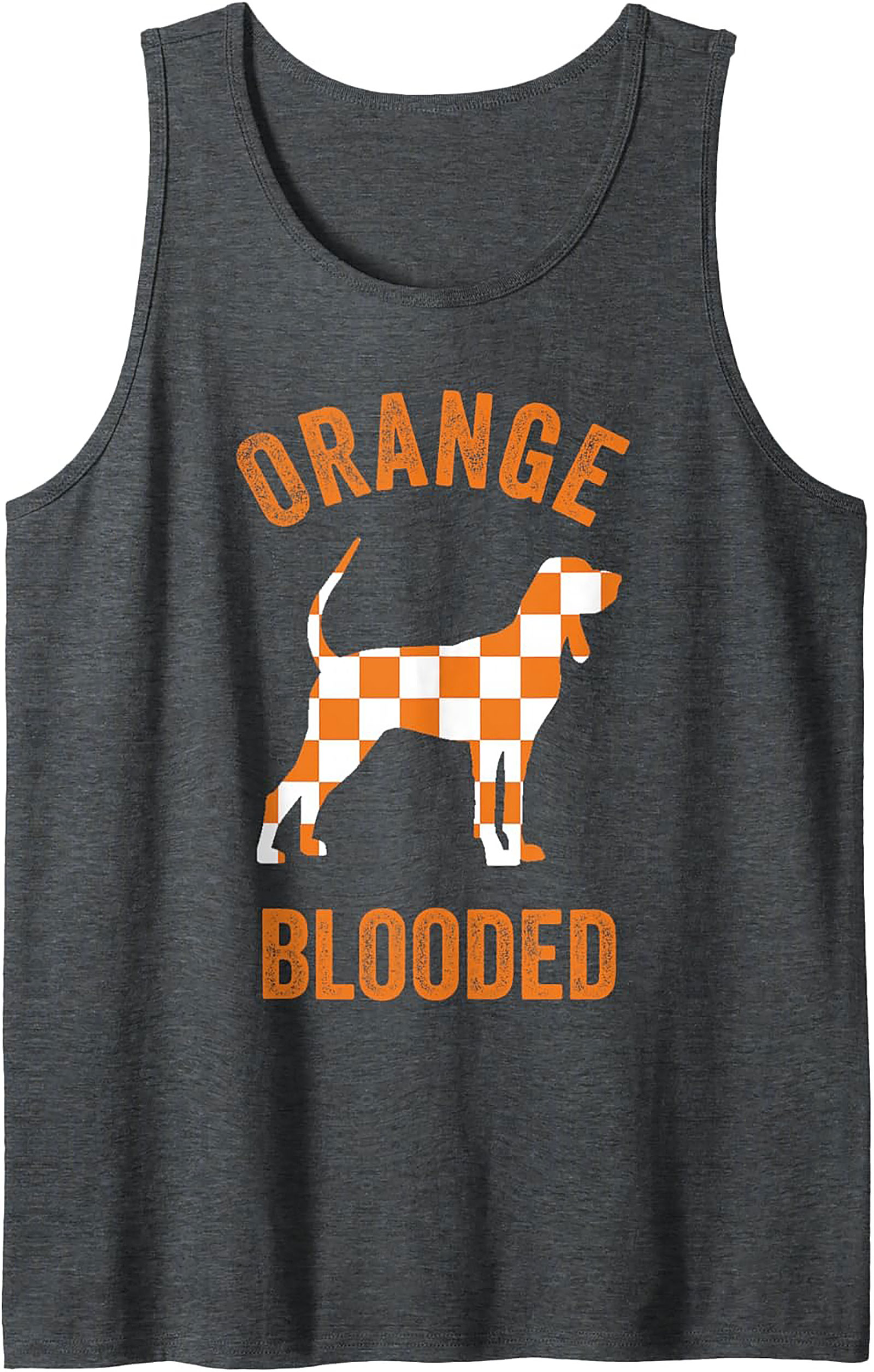 Tennessee Orange Blooded Dog Graphic Tank Top Game Day