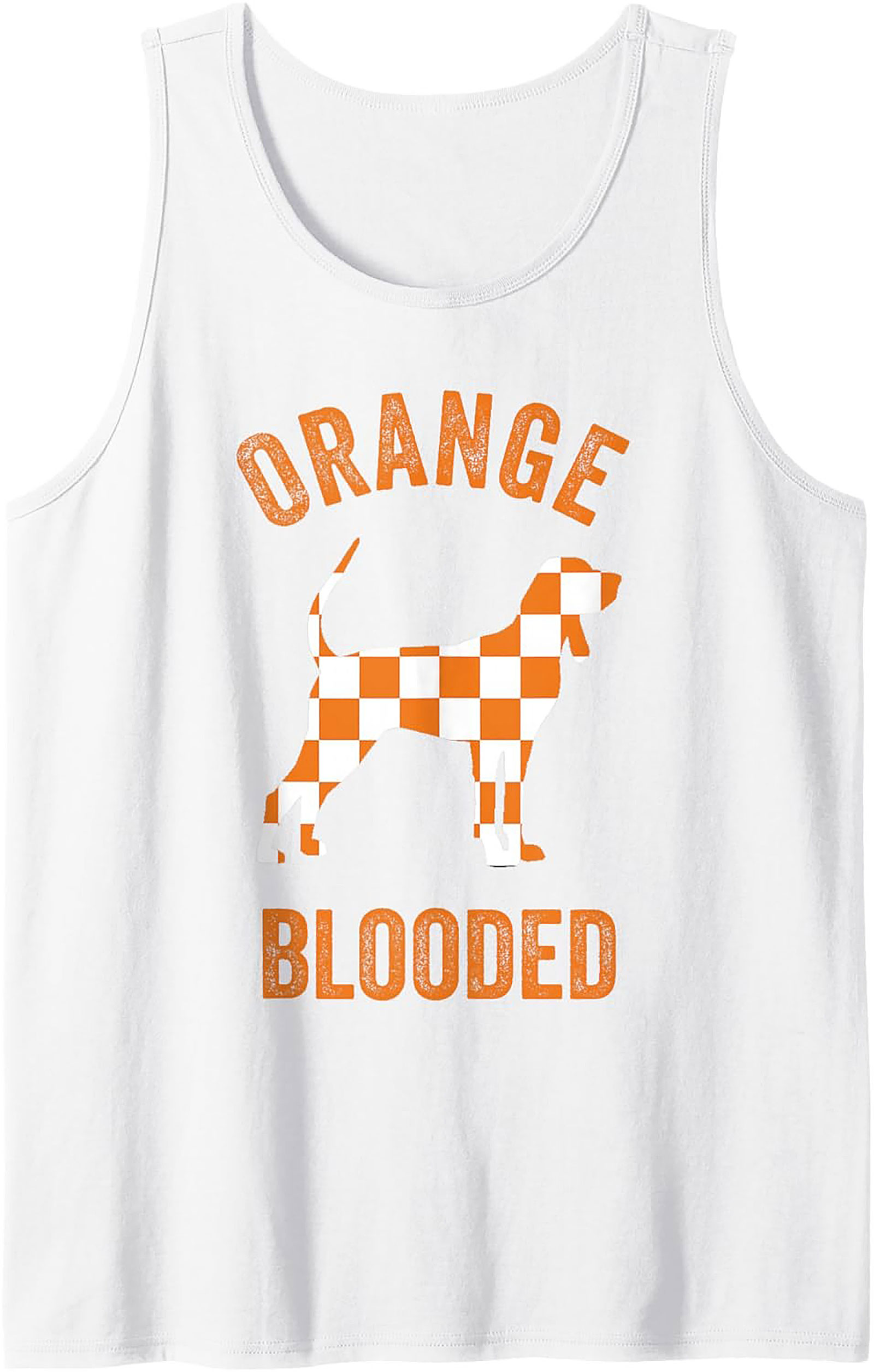 Tennessee Orange Blooded Dog Graphic Tank Top Game Day