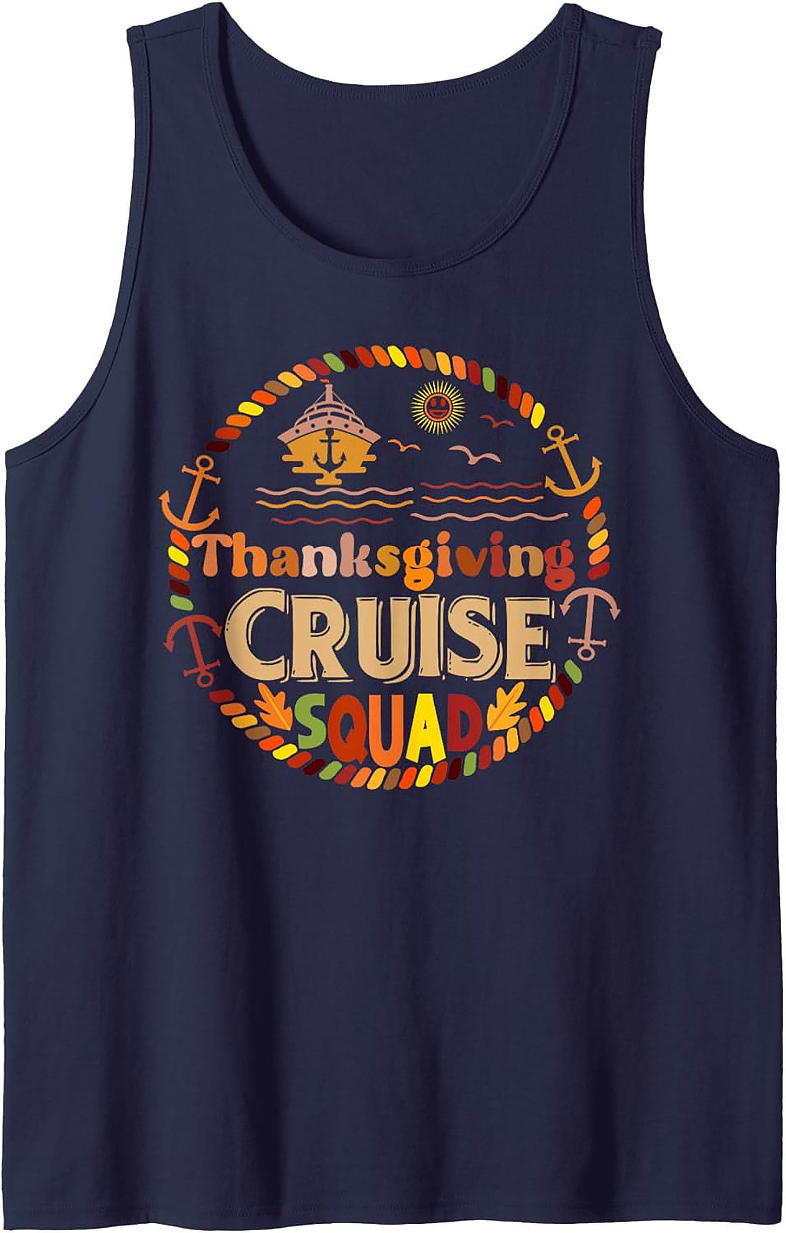 Thanksgiving Cruise Squad Graphic Tank Top | Unisex Fit