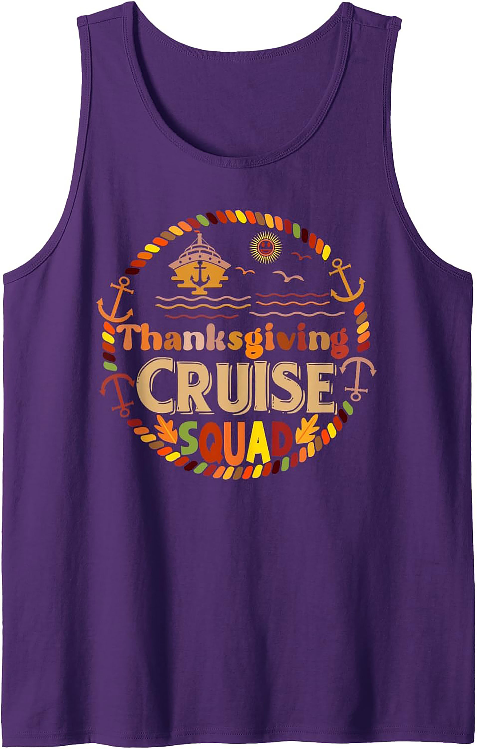 Thanksgiving Cruise Squad Graphic Tank Top | Unisex Fit