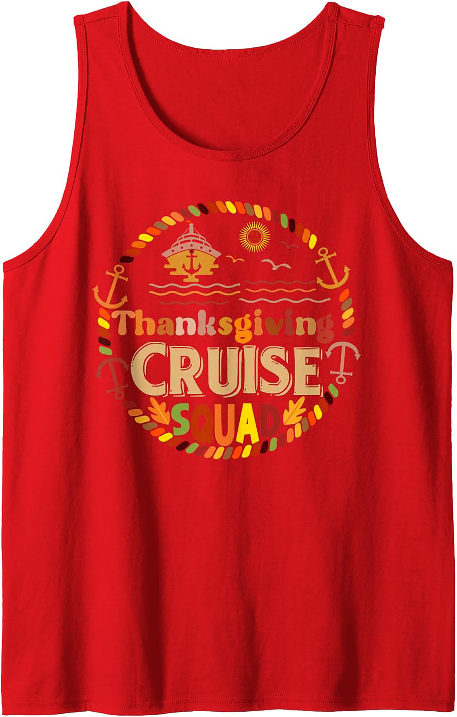 Thanksgiving Cruise Squad Graphic Tank Top | Unisex Fit