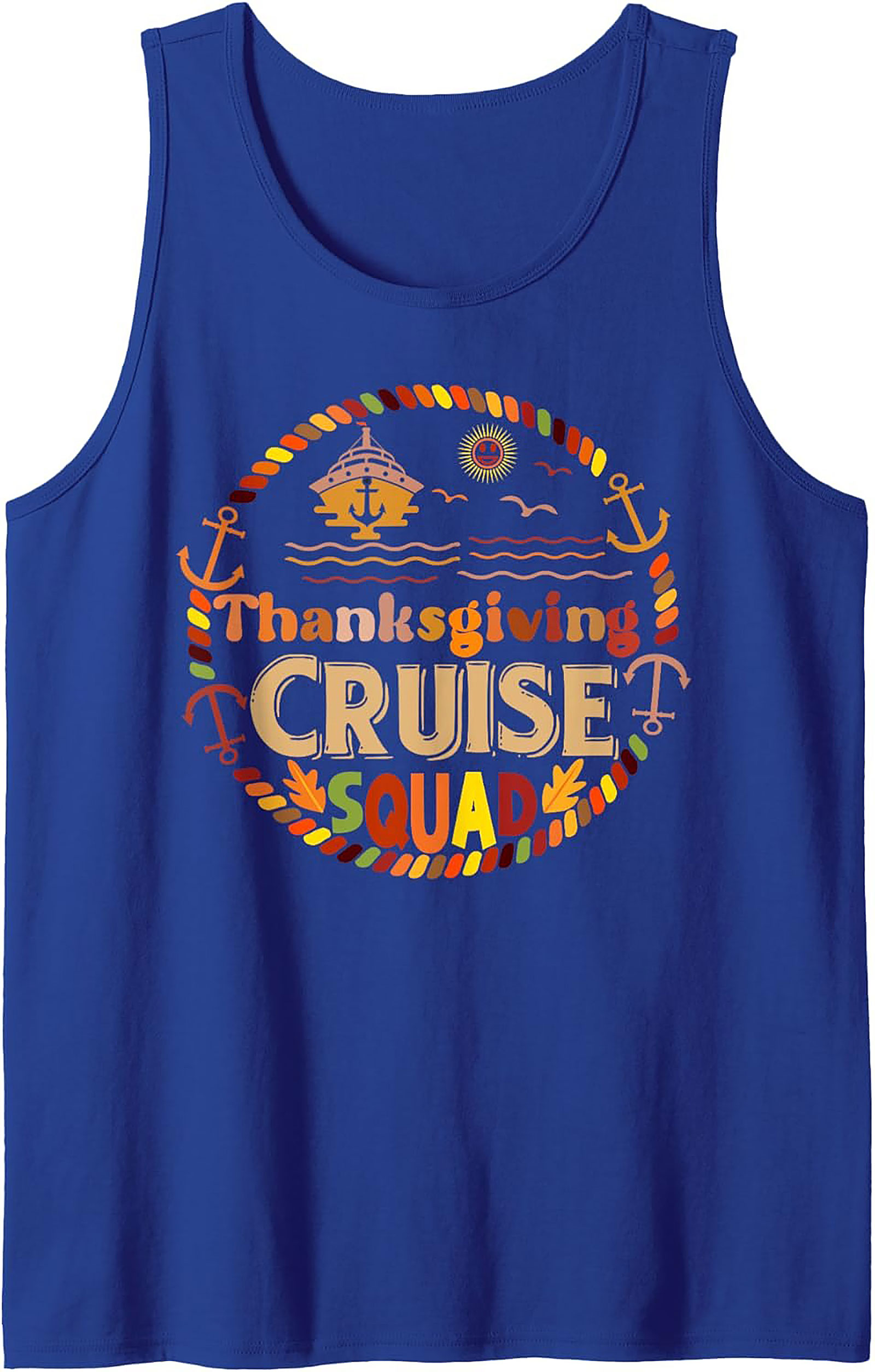 Thanksgiving Cruise Squad Graphic Tank Top | Unisex Fit