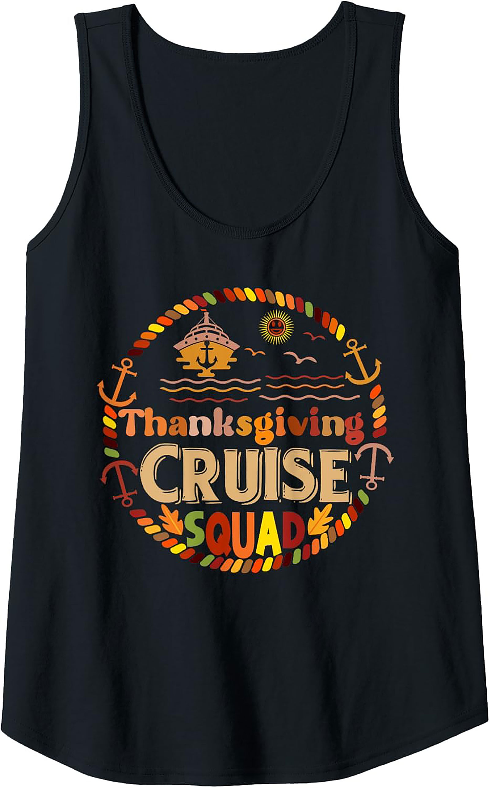 Thanksgiving Cruise Squad Graphic Tank Top | Unisex Fit