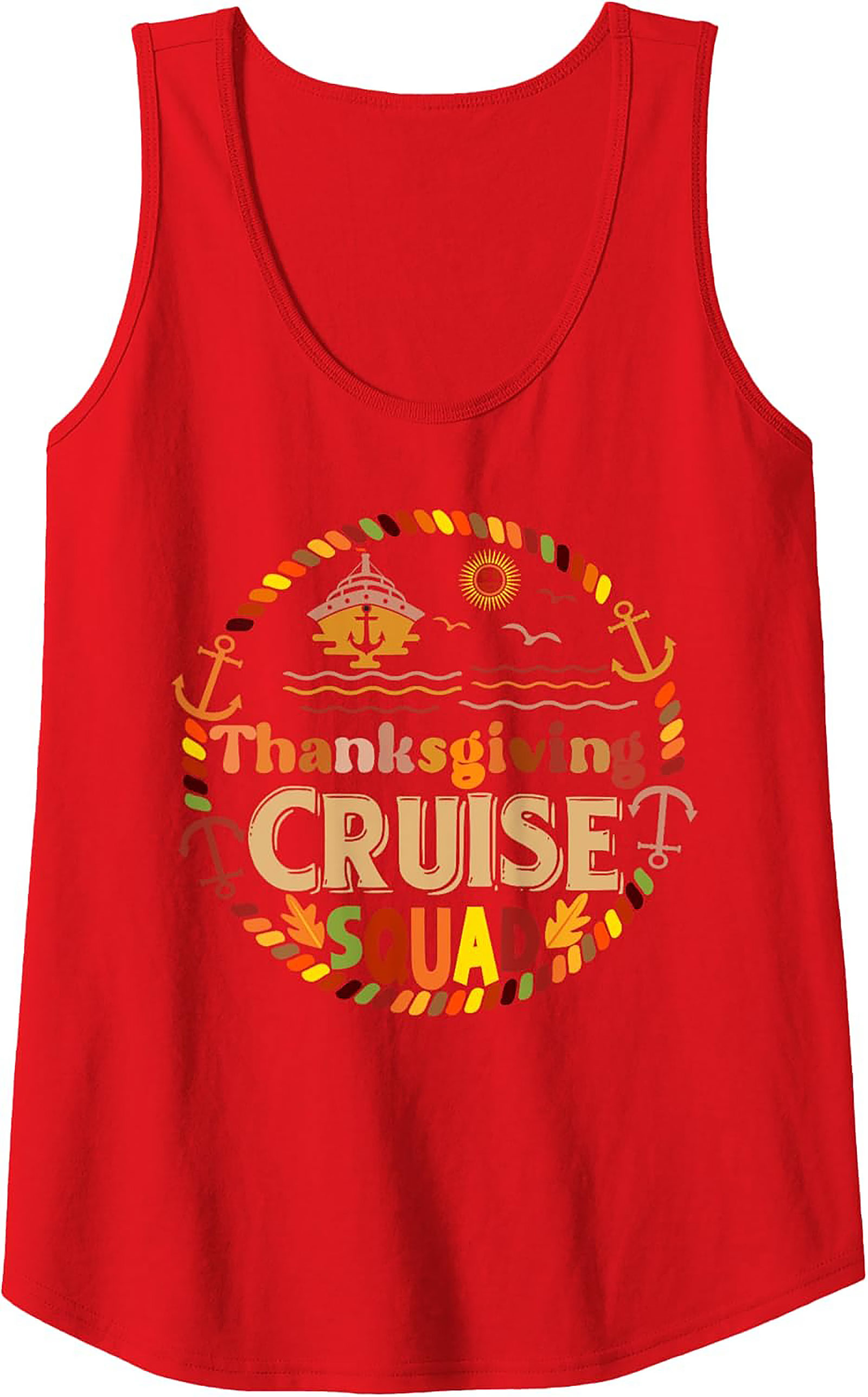 Thanksgiving Cruise Squad Graphic Tank Top | Unisex Fit