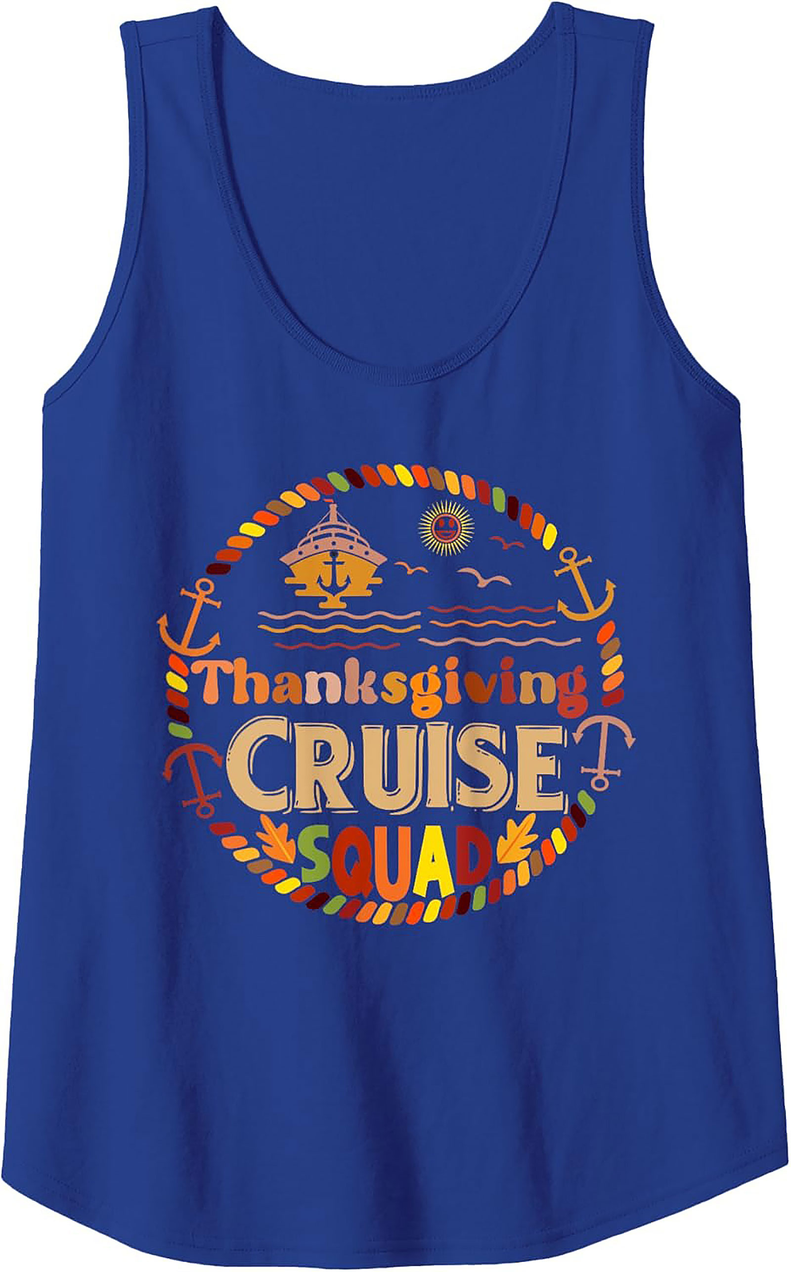 Thanksgiving Cruise Squad Graphic Tank Top | Unisex Fit