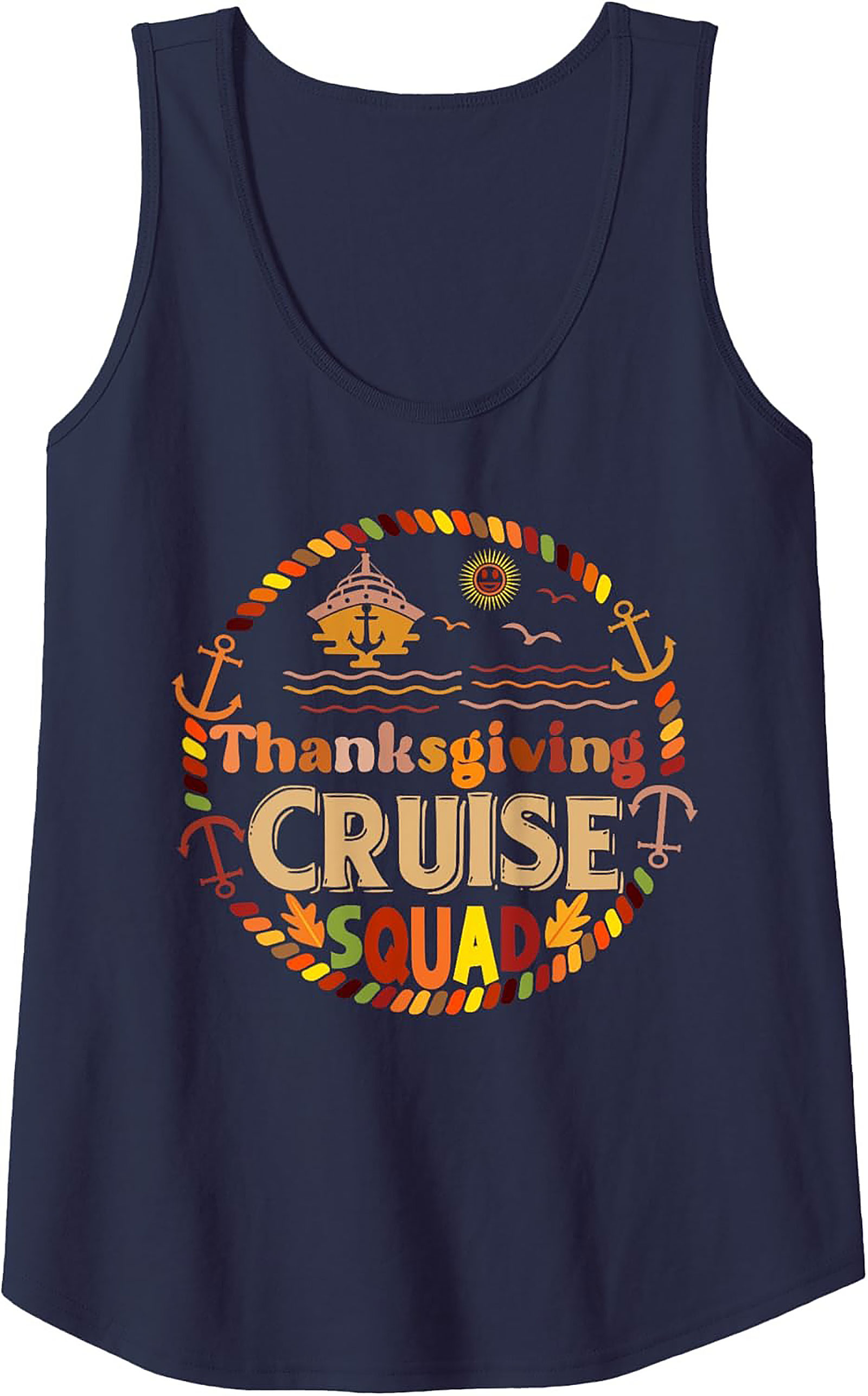 Thanksgiving Cruise Squad Graphic Tank Top | Unisex Fit
