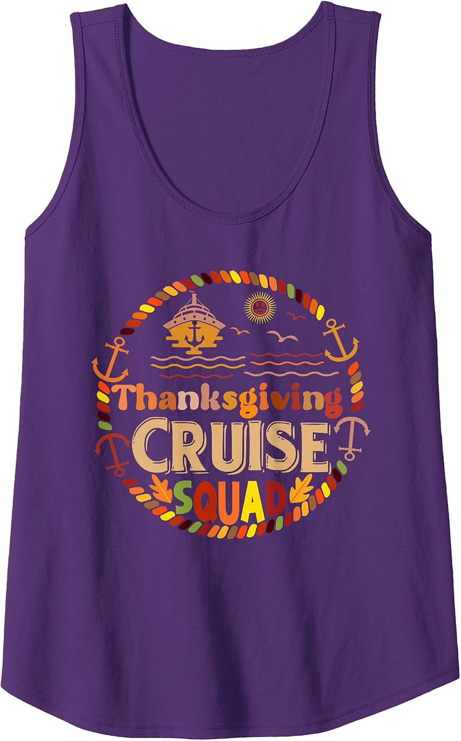 Thanksgiving Cruise Squad Graphic Tank Top | Unisex Fit