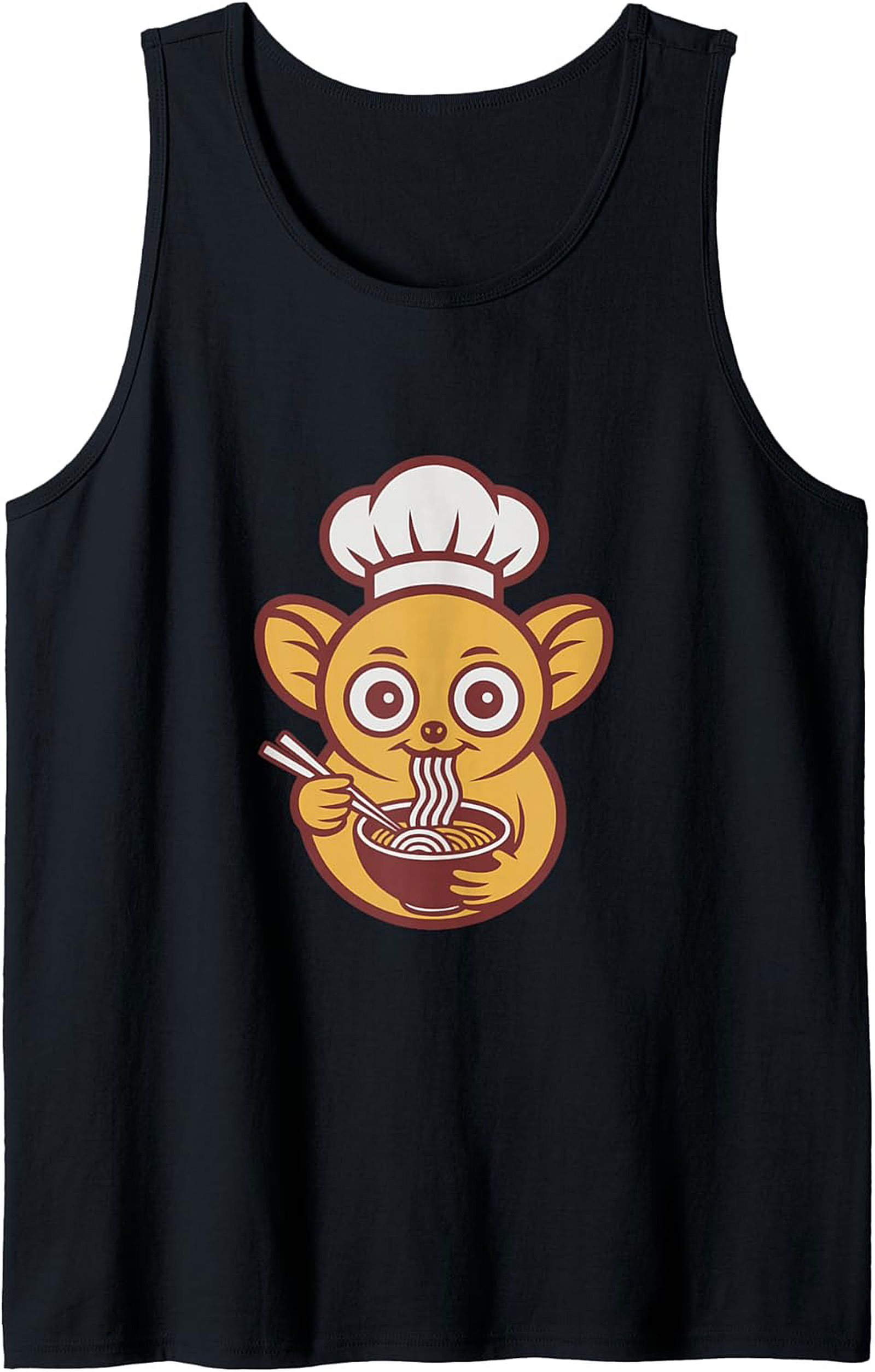 Ramen Chef Graphic Tank Top Cute Foodie Sleeveless Shirt