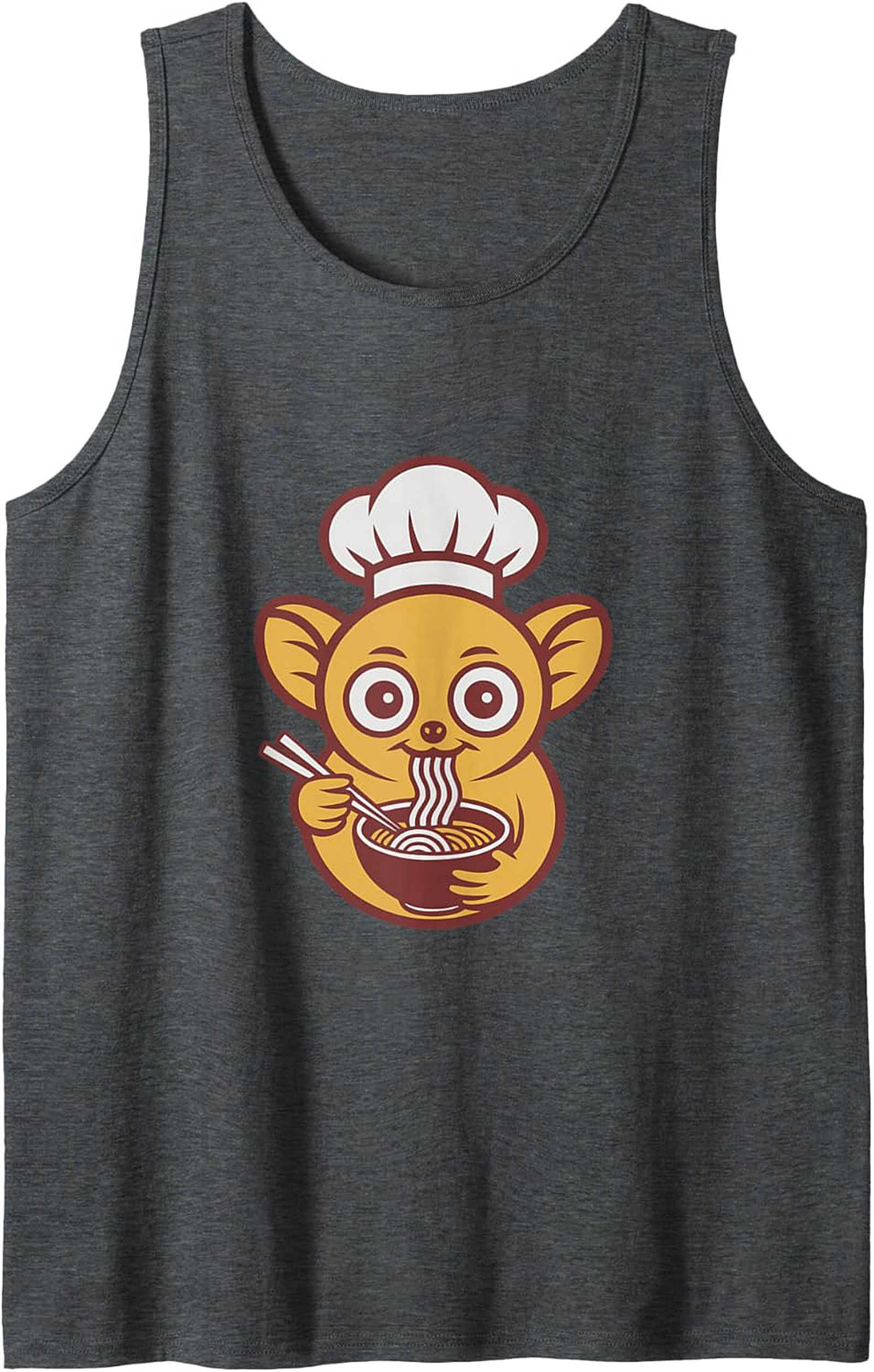 Ramen Chef Graphic Tank Top Cute Foodie Sleeveless Shirt