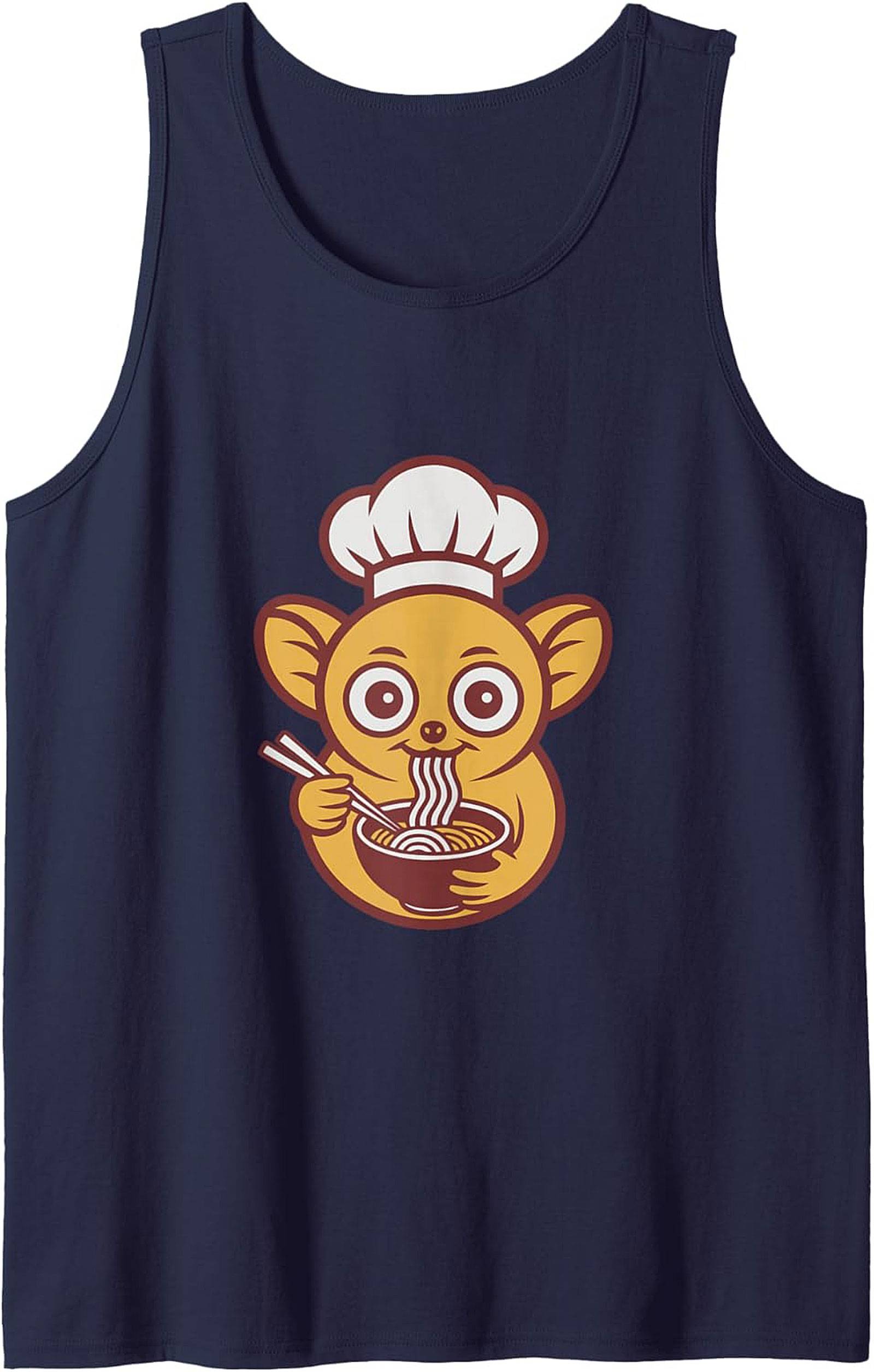 Ramen Chef Graphic Tank Top Cute Foodie Sleeveless Shirt