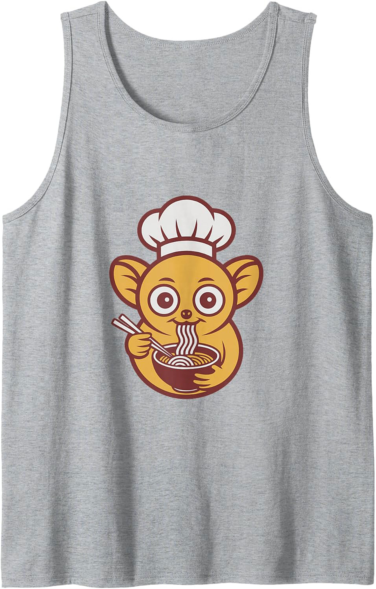 Ramen Chef Graphic Tank Top Cute Foodie Sleeveless Shirt