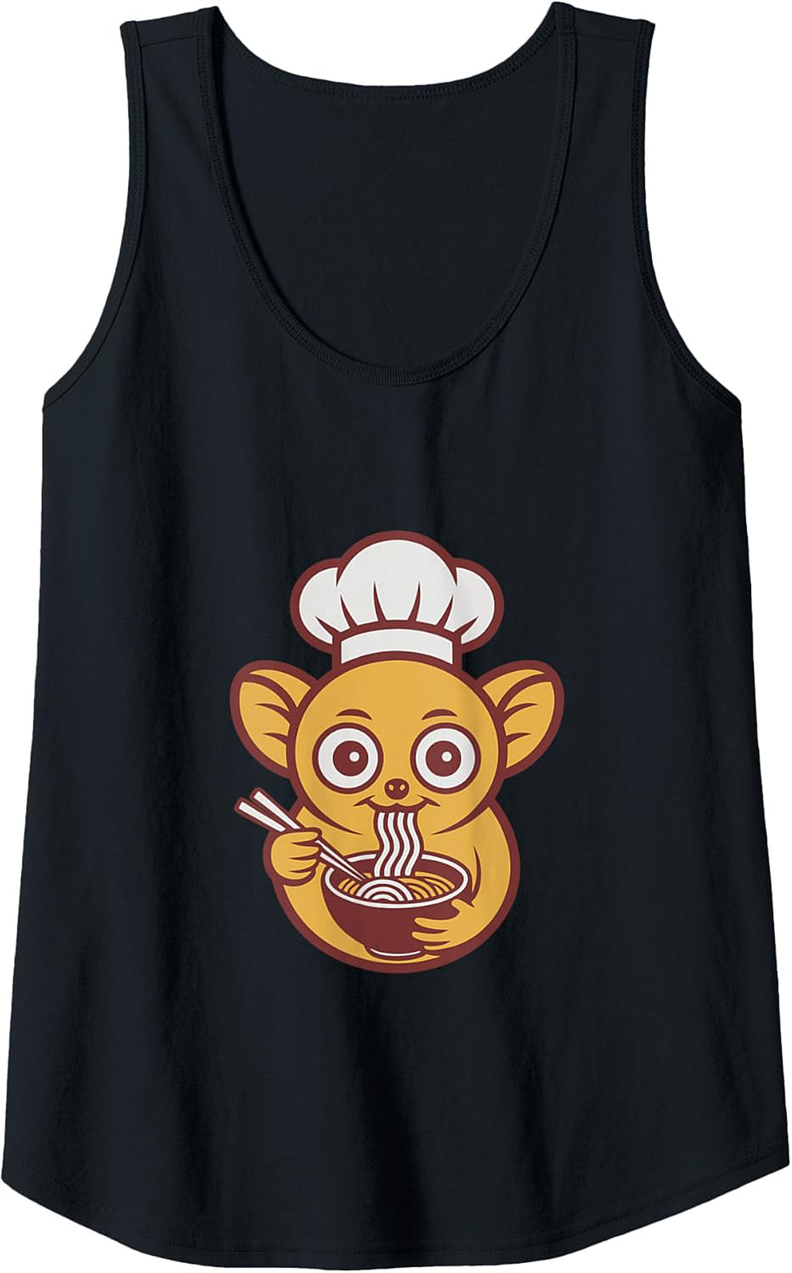 Ramen Chef Graphic Tank Top Cute Foodie Sleeveless Shirt