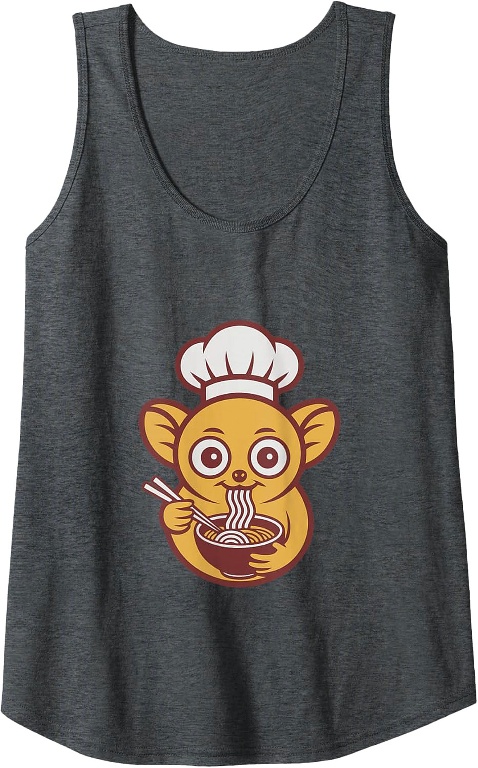 Ramen Chef Graphic Tank Top Cute Foodie Sleeveless Shirt