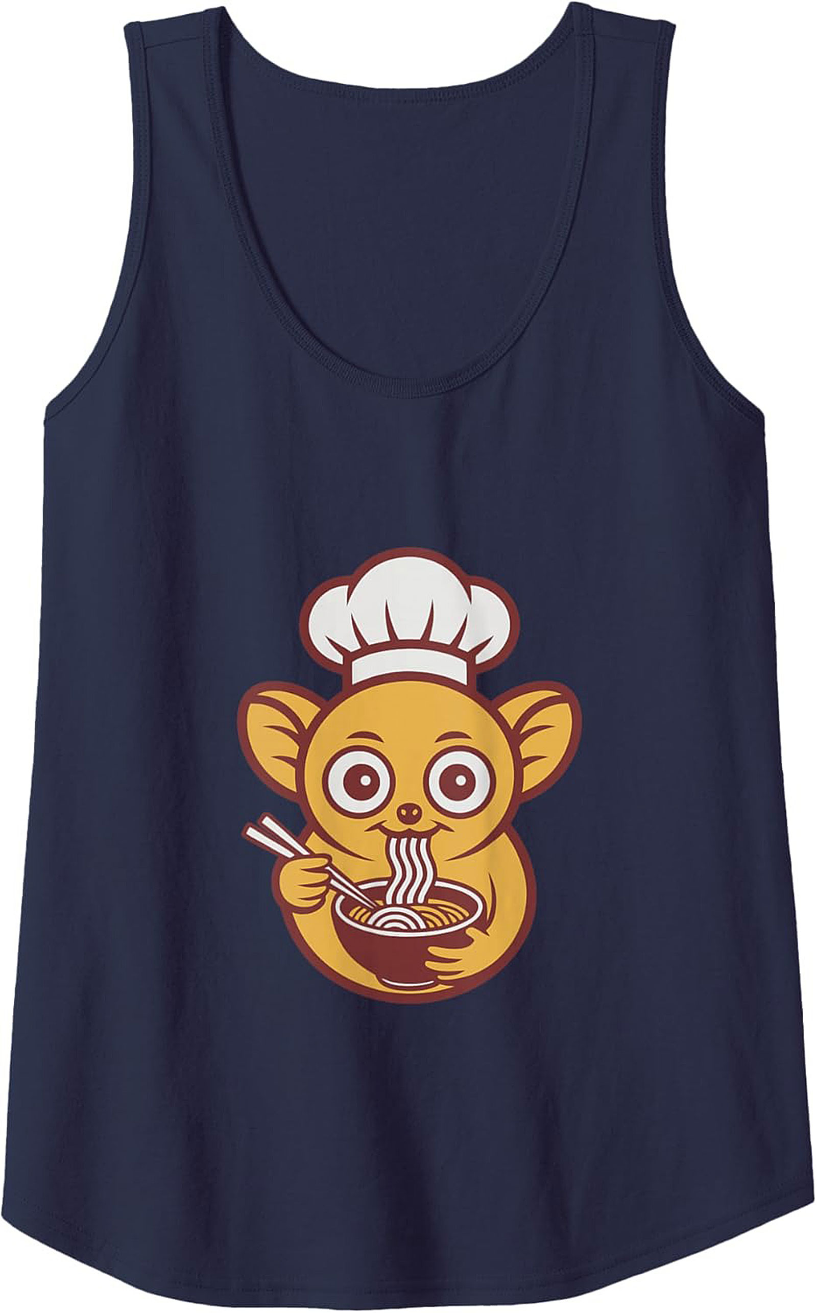 Ramen Chef Graphic Tank Top Cute Foodie Sleeveless Shirt