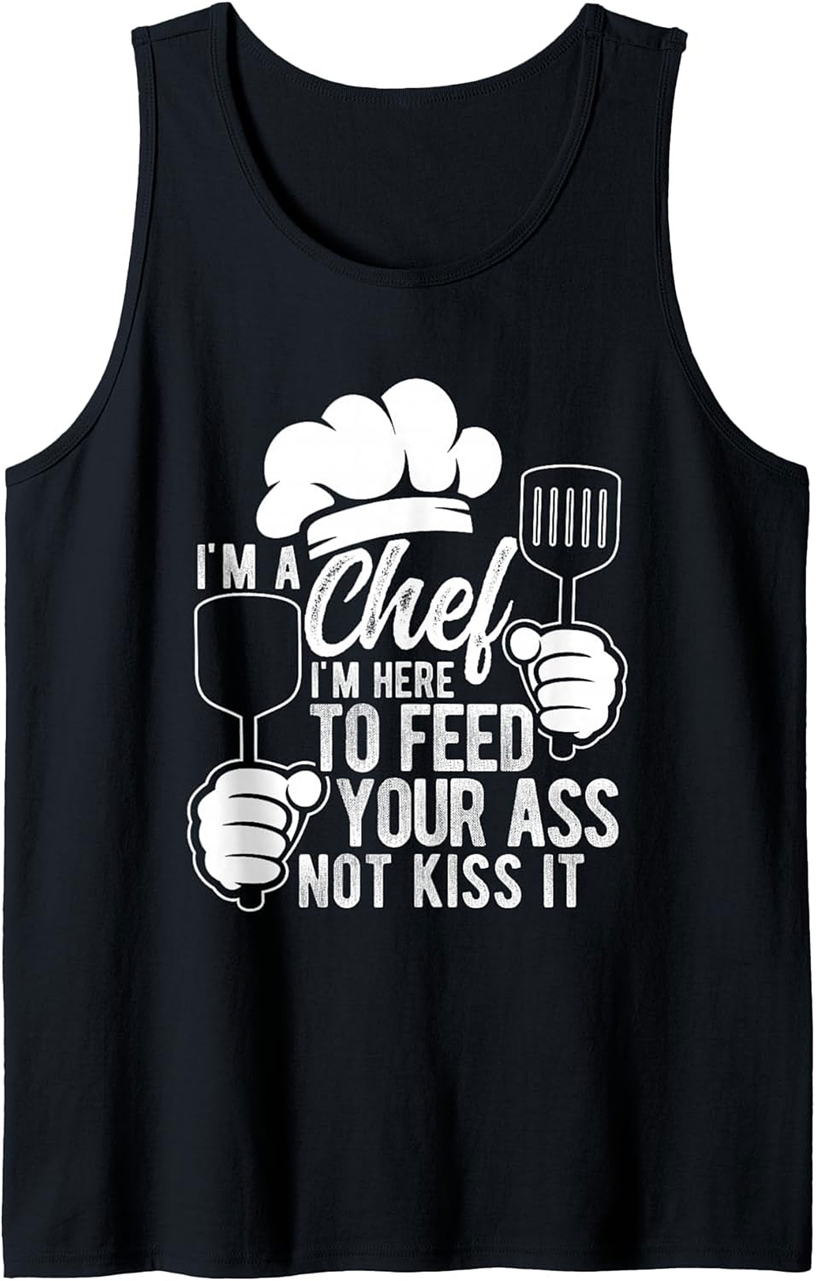 Funny Chef Tank Top Culinary Graphic Tank Kitchen Humor Gift