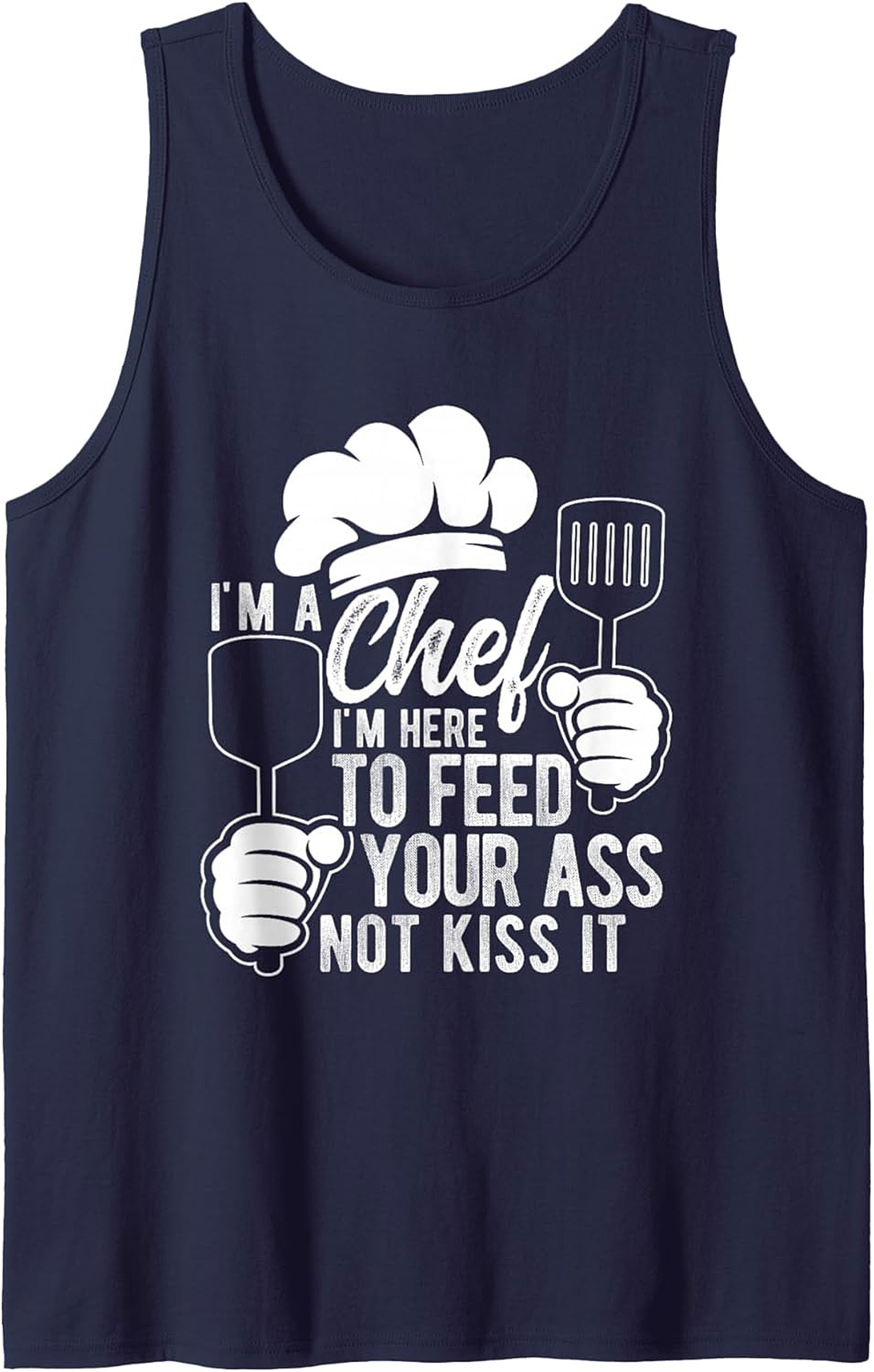 Funny Chef Tank Top Culinary Graphic Tank Kitchen Humor Gift