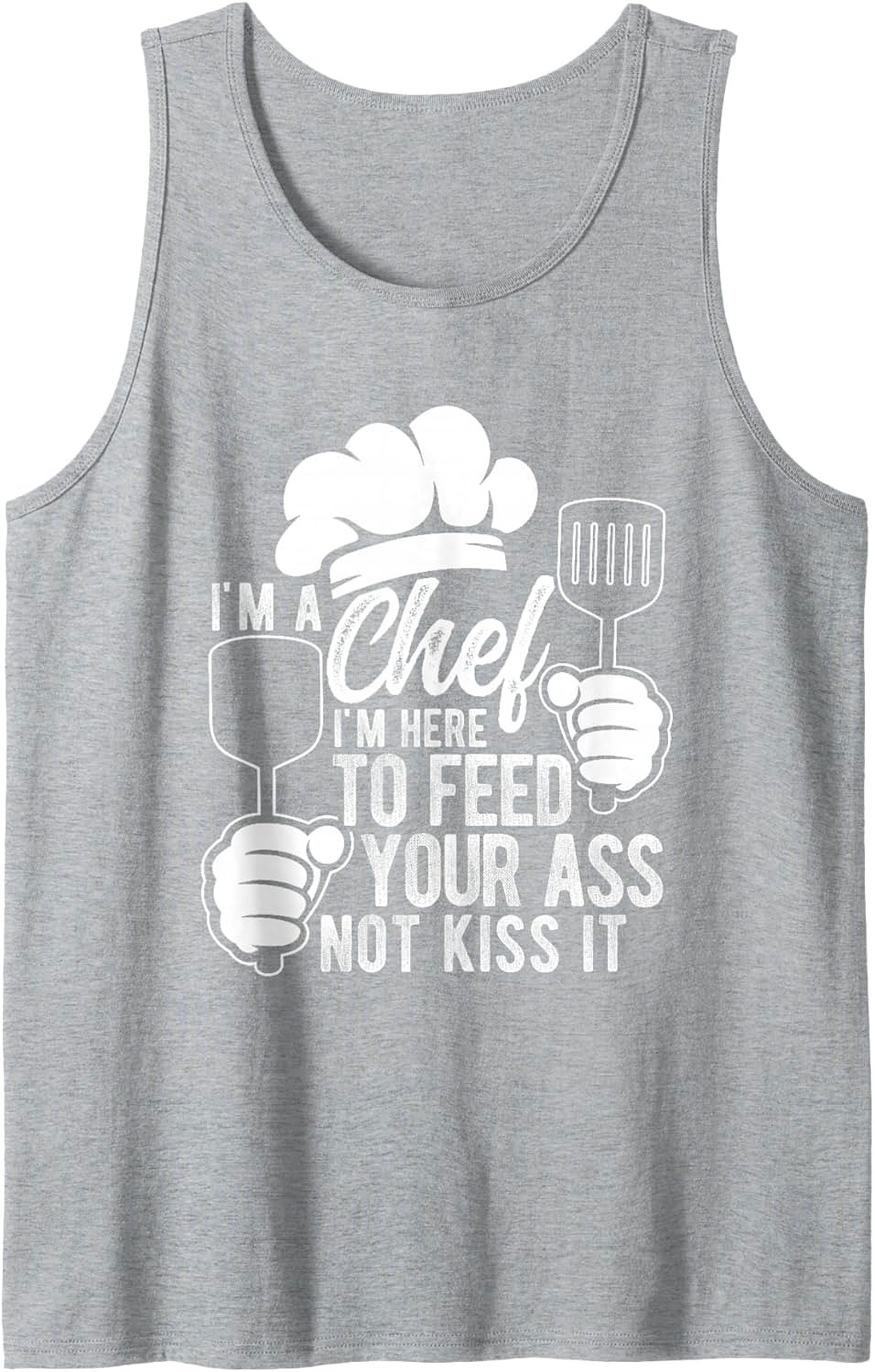 Funny Chef Tank Top Culinary Graphic Tank Kitchen Humor Gift