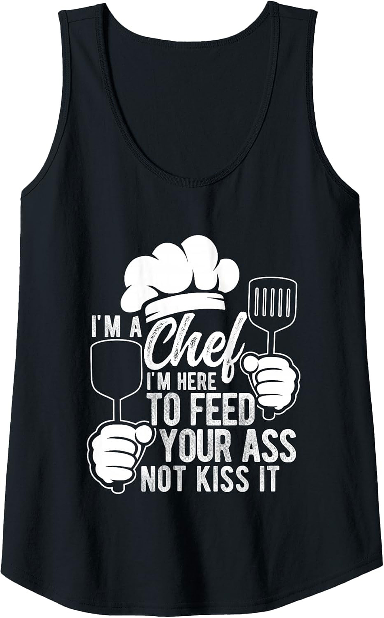 Funny Chef Tank Top Culinary Graphic Tank Kitchen Humor Gift