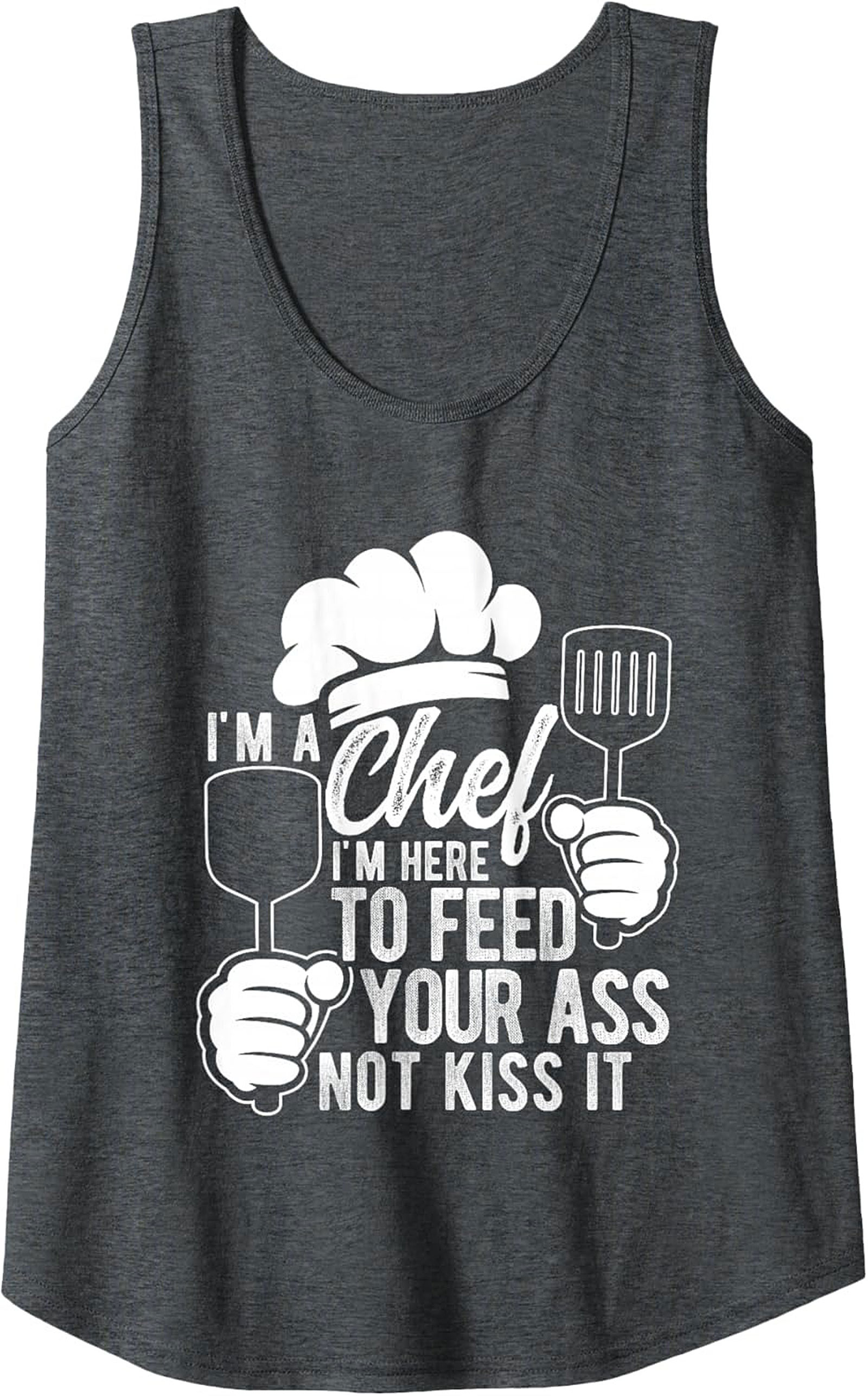 Funny Chef Tank Top Culinary Graphic Tank Kitchen Humor Gift