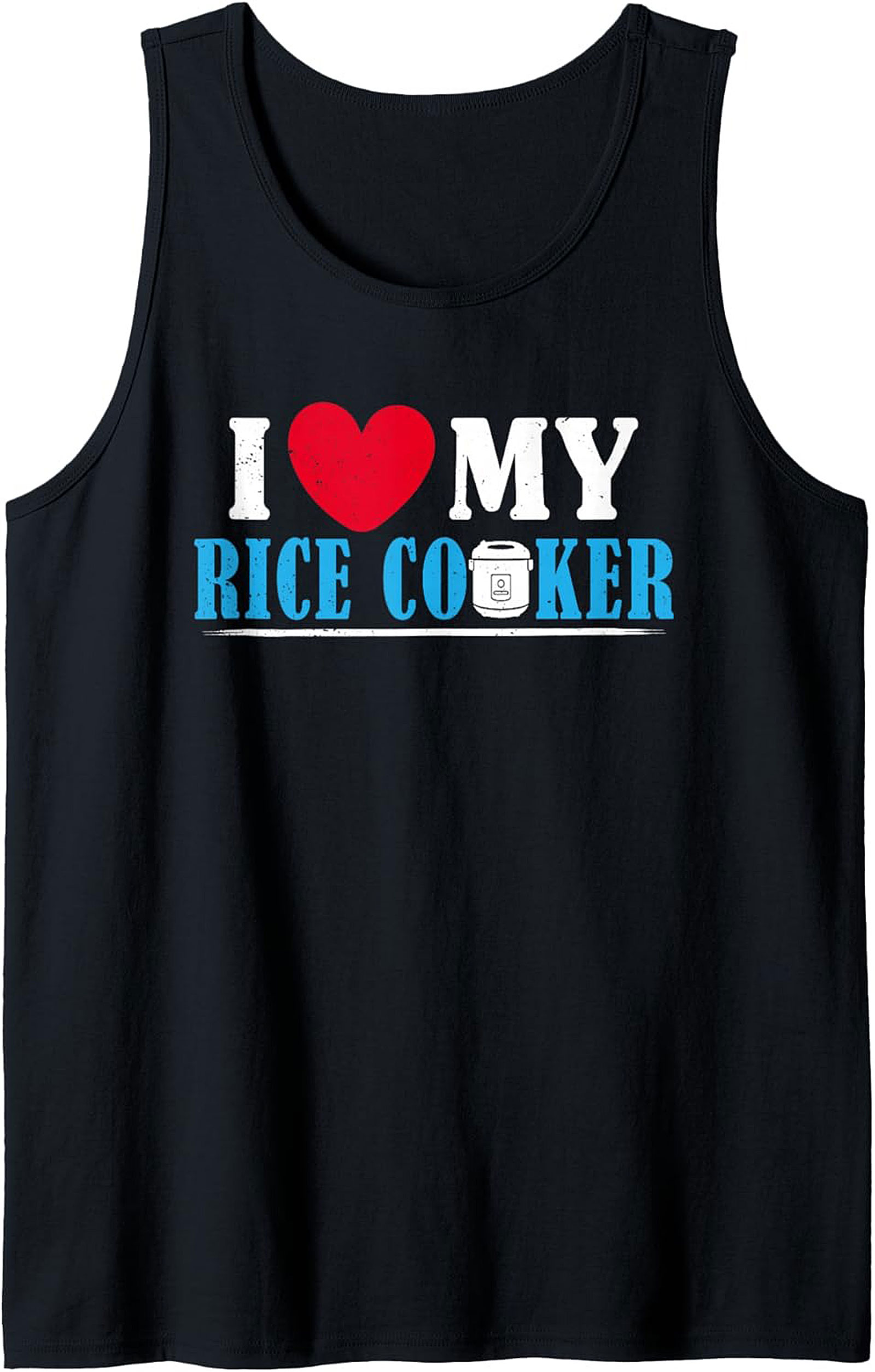Funny Rice Cooker Graphic Tank Top Unisex Sleeveless Shirt