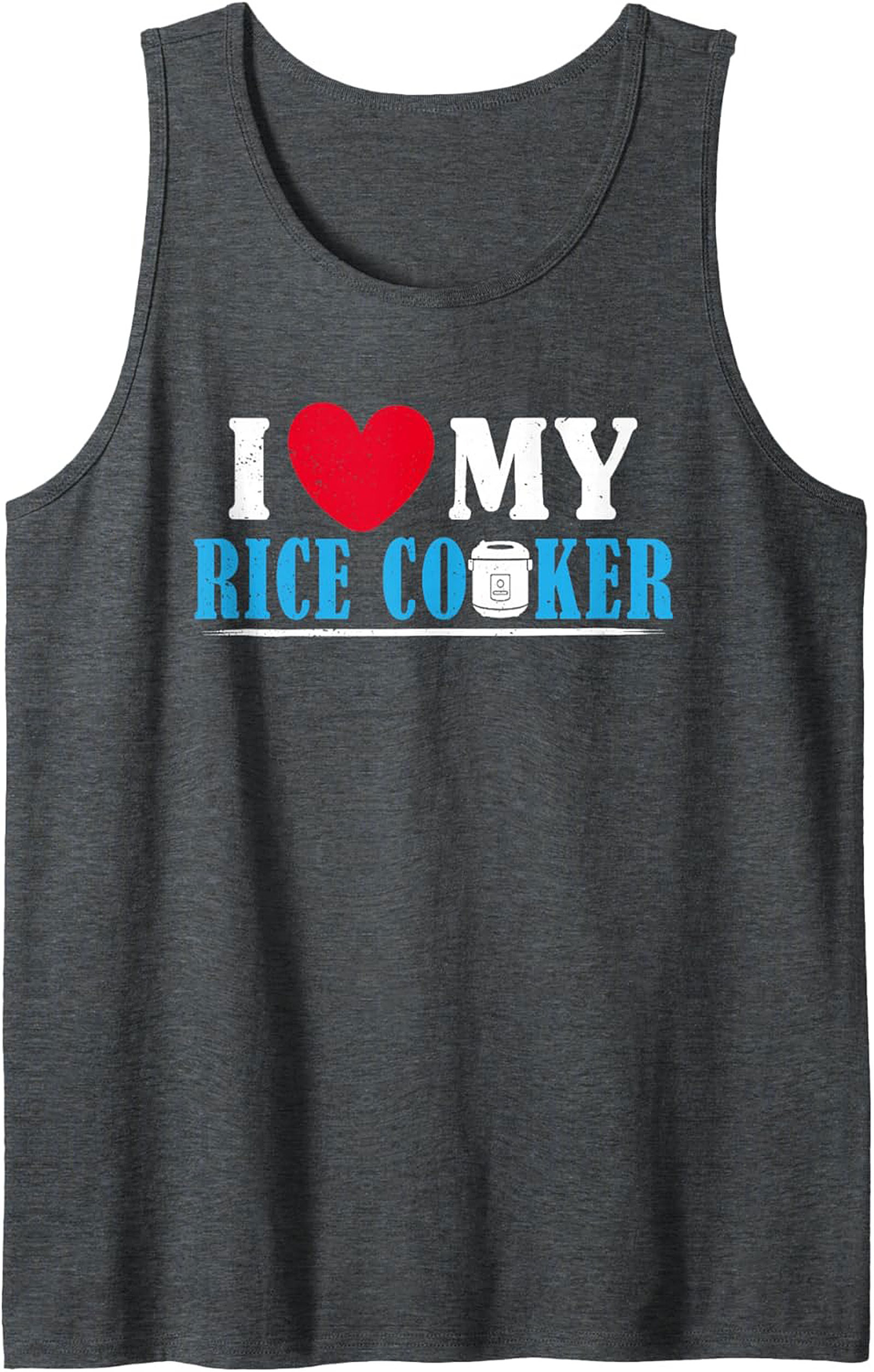 Funny Rice Cooker Graphic Tank Top Unisex Sleeveless Shirt