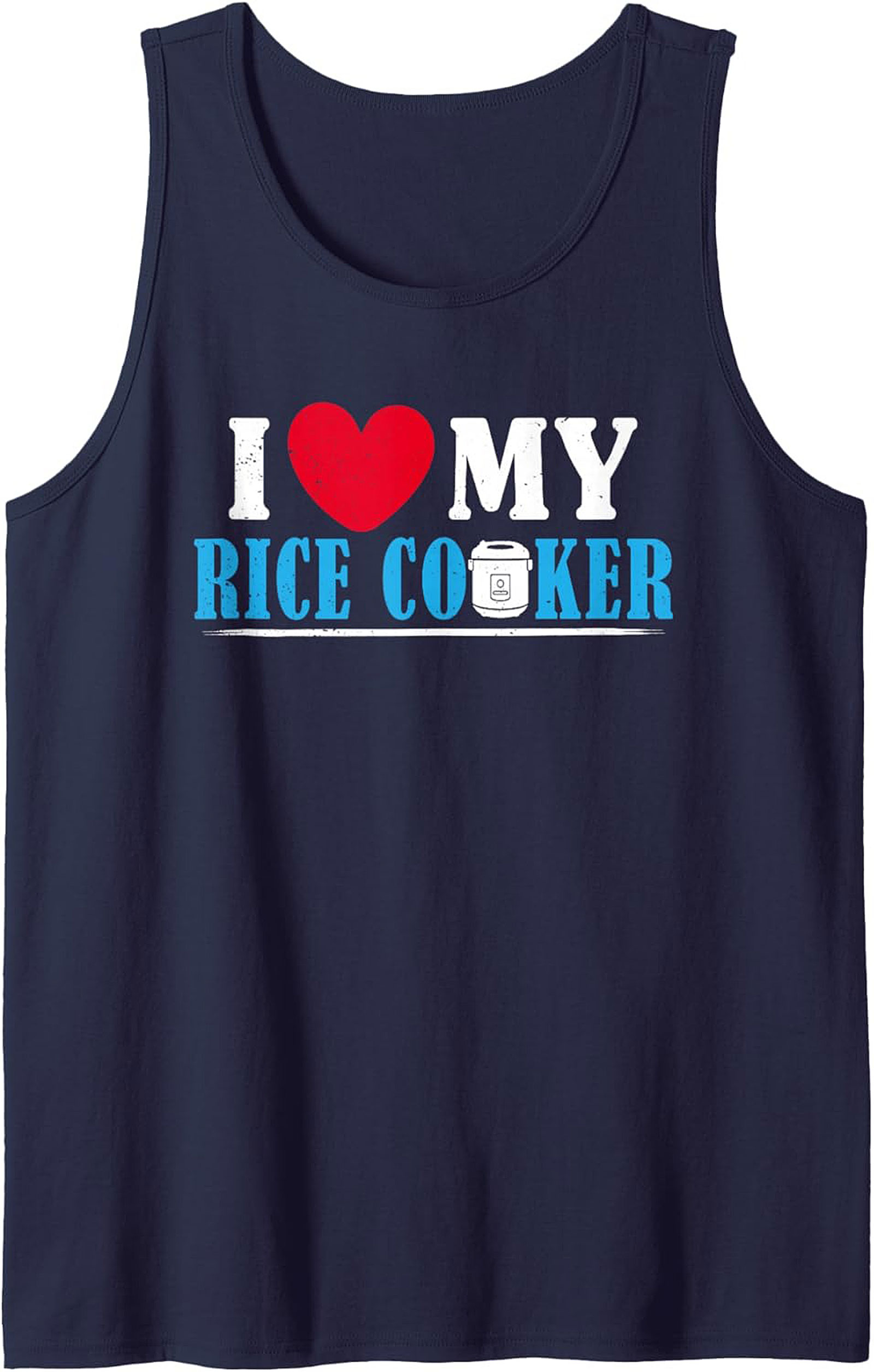 Funny Rice Cooker Graphic Tank Top Unisex Sleeveless Shirt