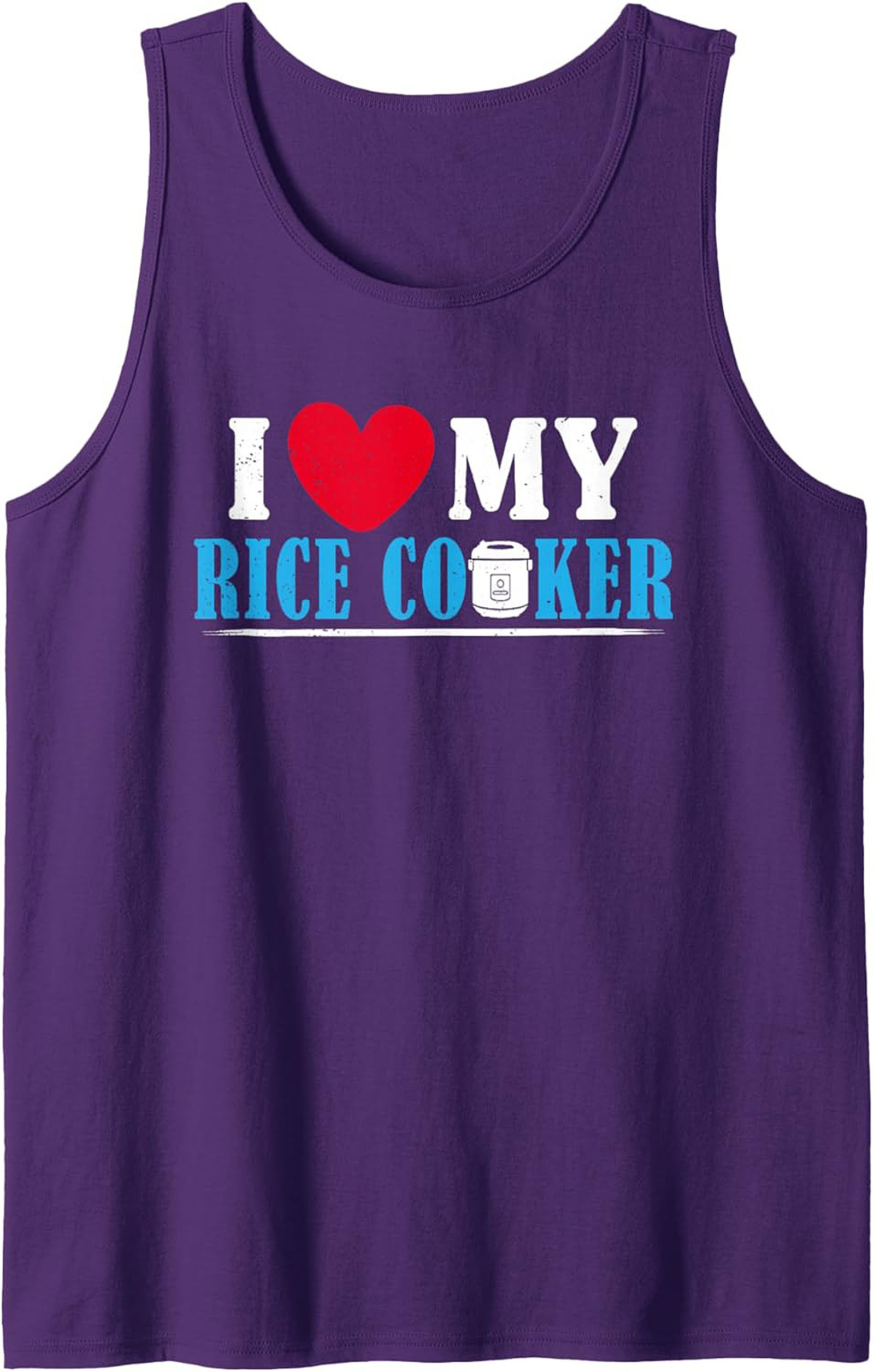Funny Rice Cooker Graphic Tank Top Unisex Sleeveless Shirt