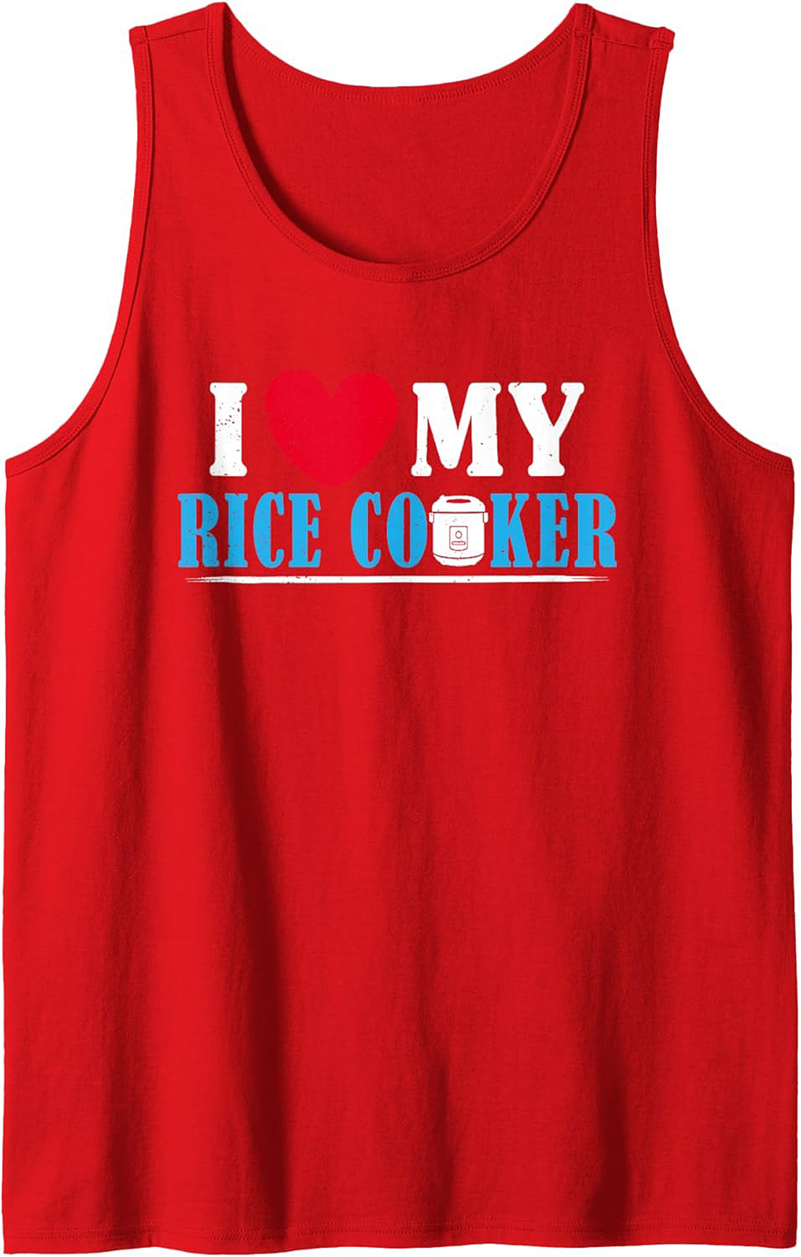 Funny Rice Cooker Graphic Tank Top Unisex Sleeveless Shirt