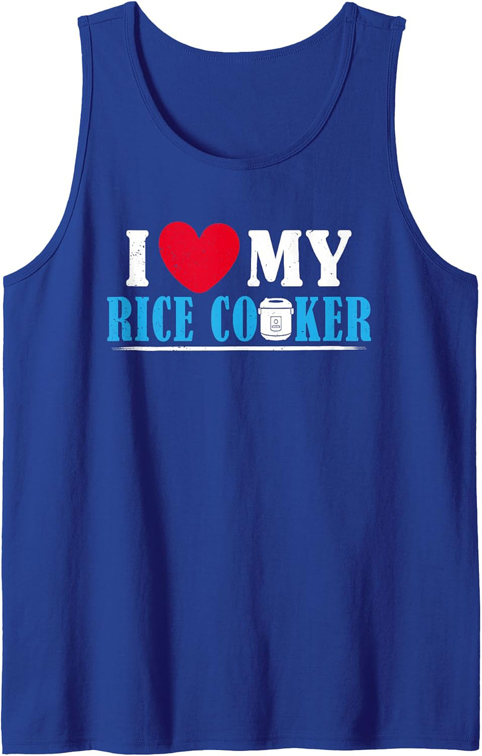 Funny Rice Cooker Graphic Tank Top Unisex Sleeveless Shirt