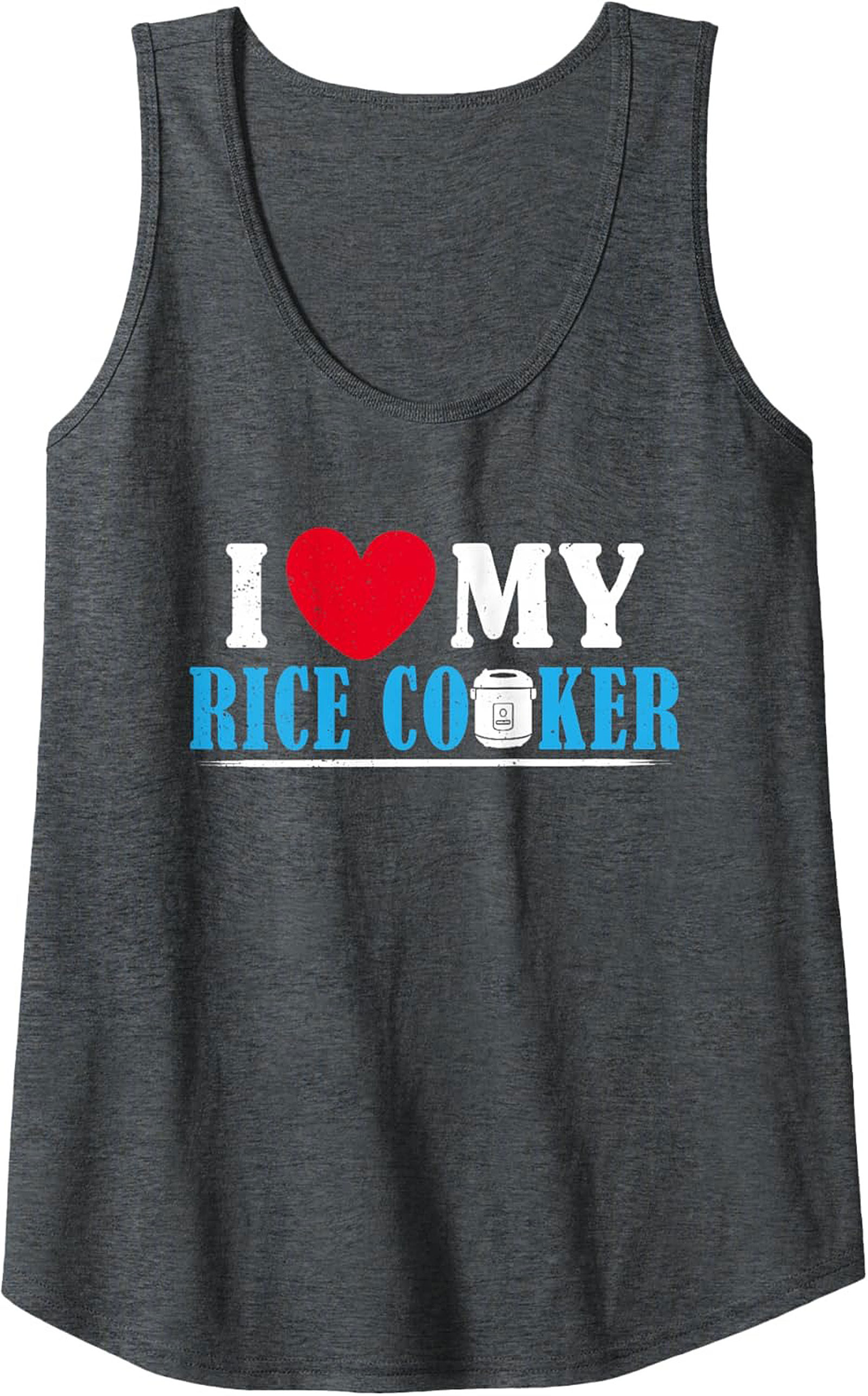 Funny Rice Cooker Graphic Tank Top Unisex Sleeveless Shirt