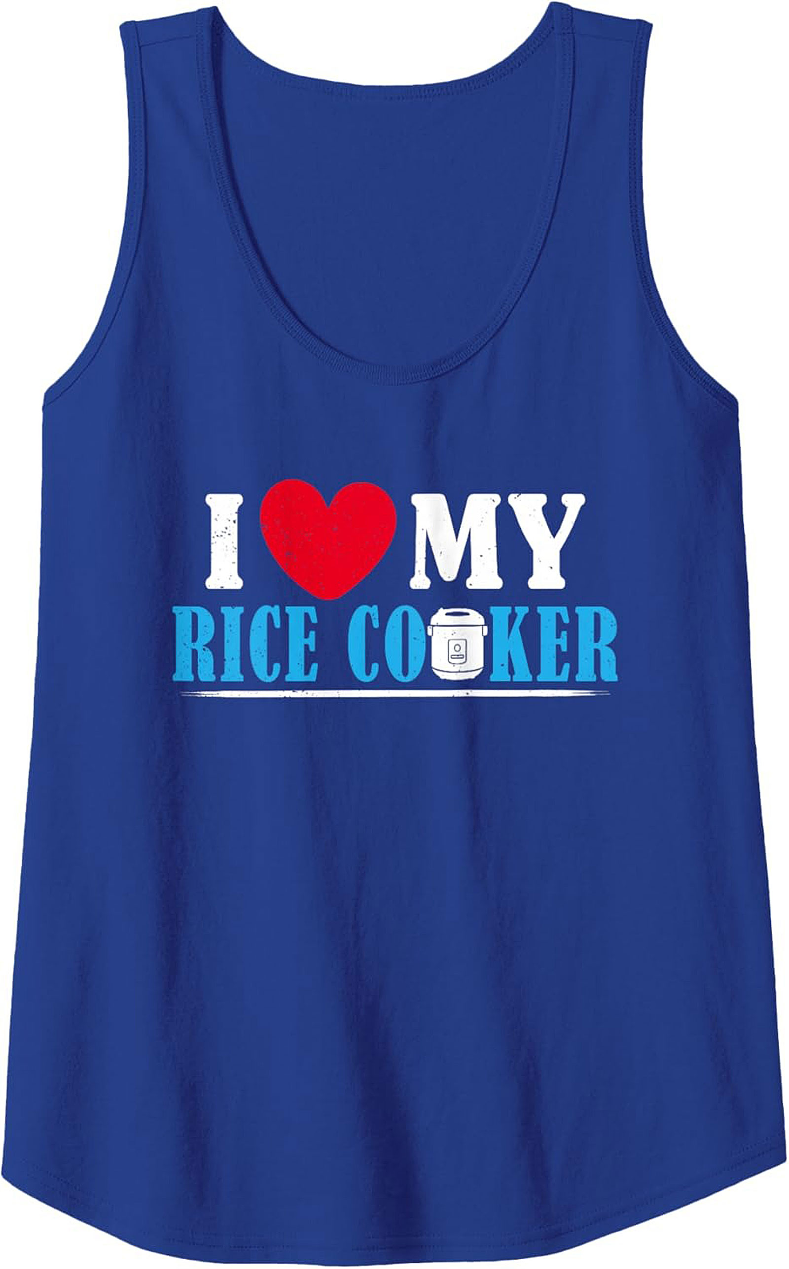 Funny Rice Cooker Graphic Tank Top Unisex Sleeveless Shirt