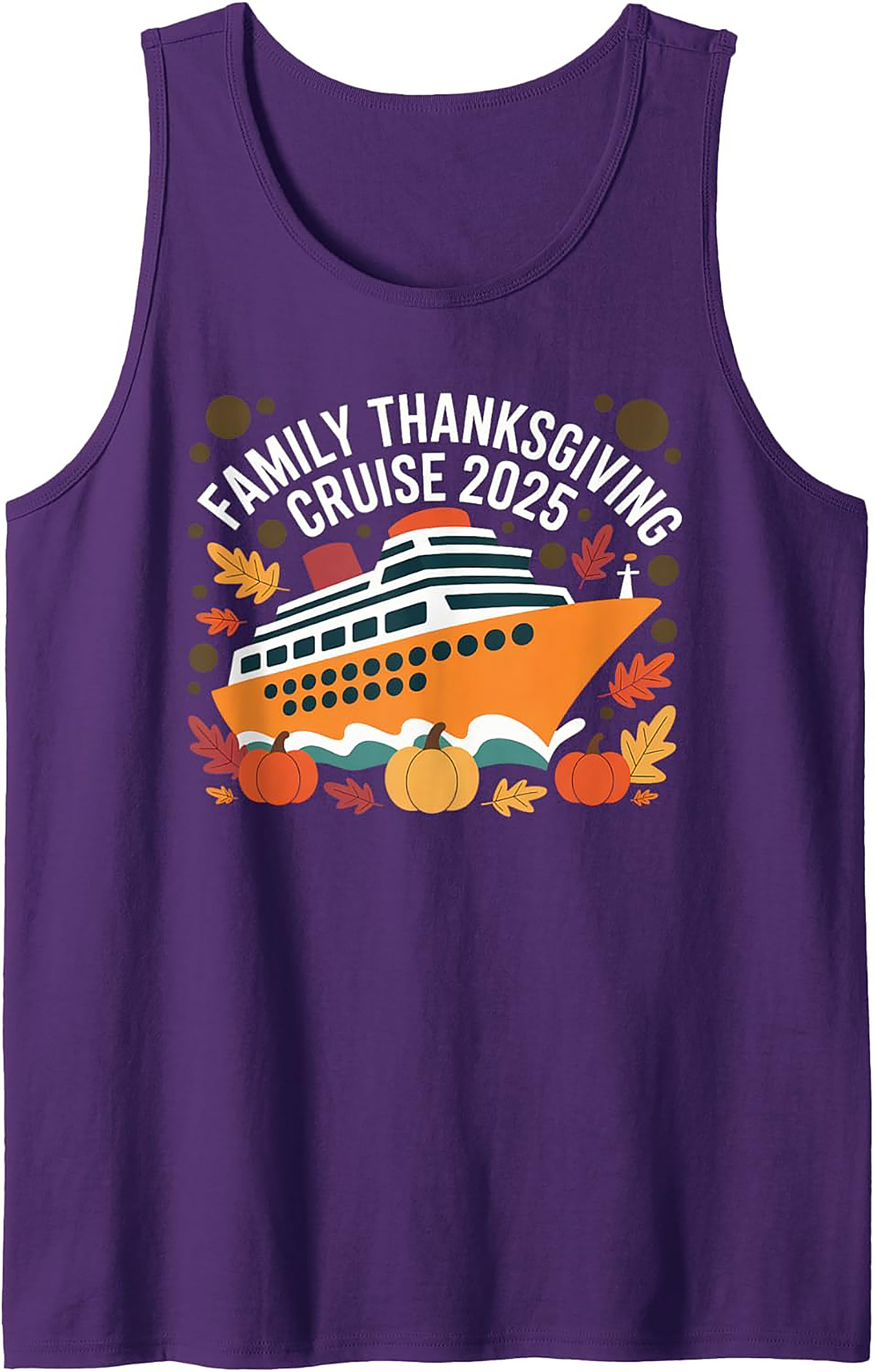 2025 Family Thanksgiving Cruise Tank Top | Sleeveless Shirt