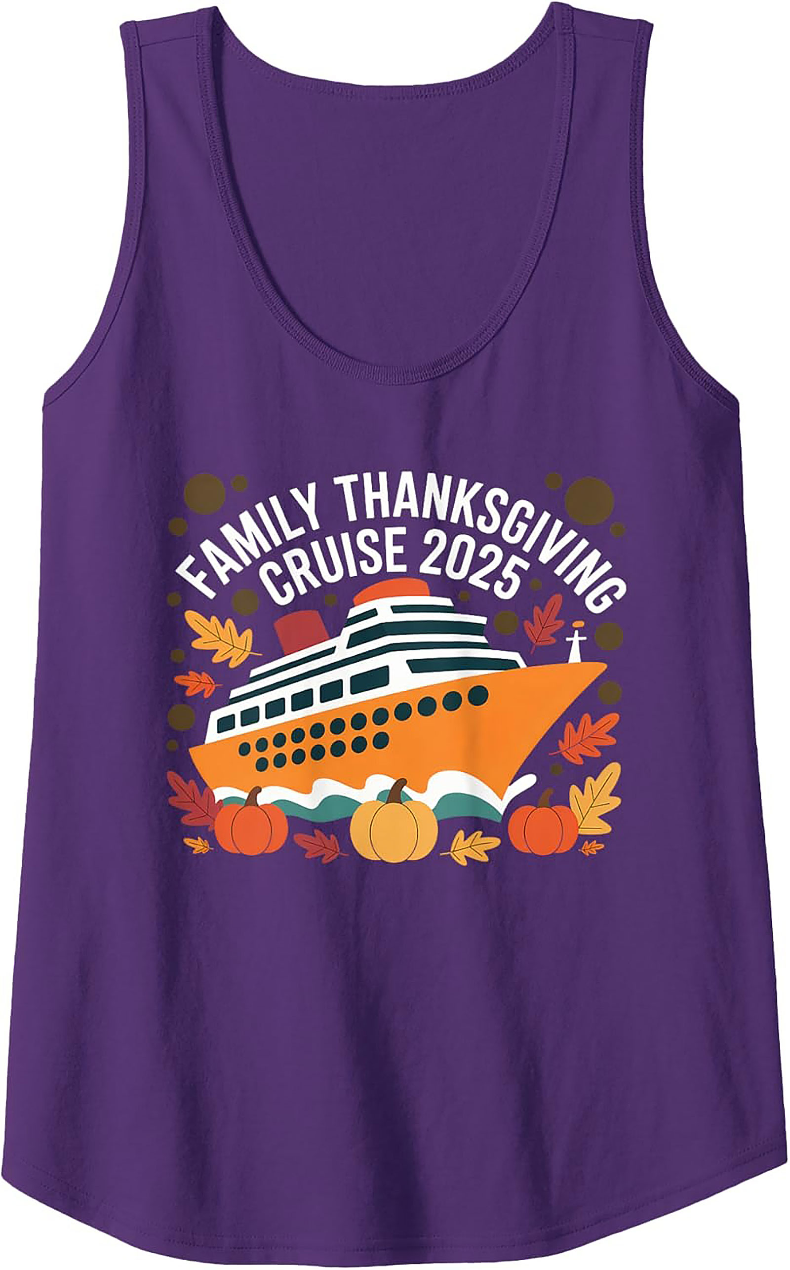2025 Family Thanksgiving Cruise Tank Top | Sleeveless Shirt
