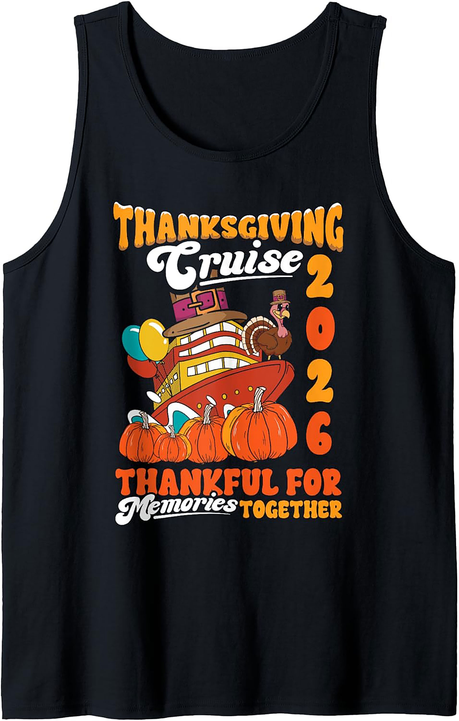 Thanksgiving Cruise 2026 Tank Top | Unisex Graphic Tank