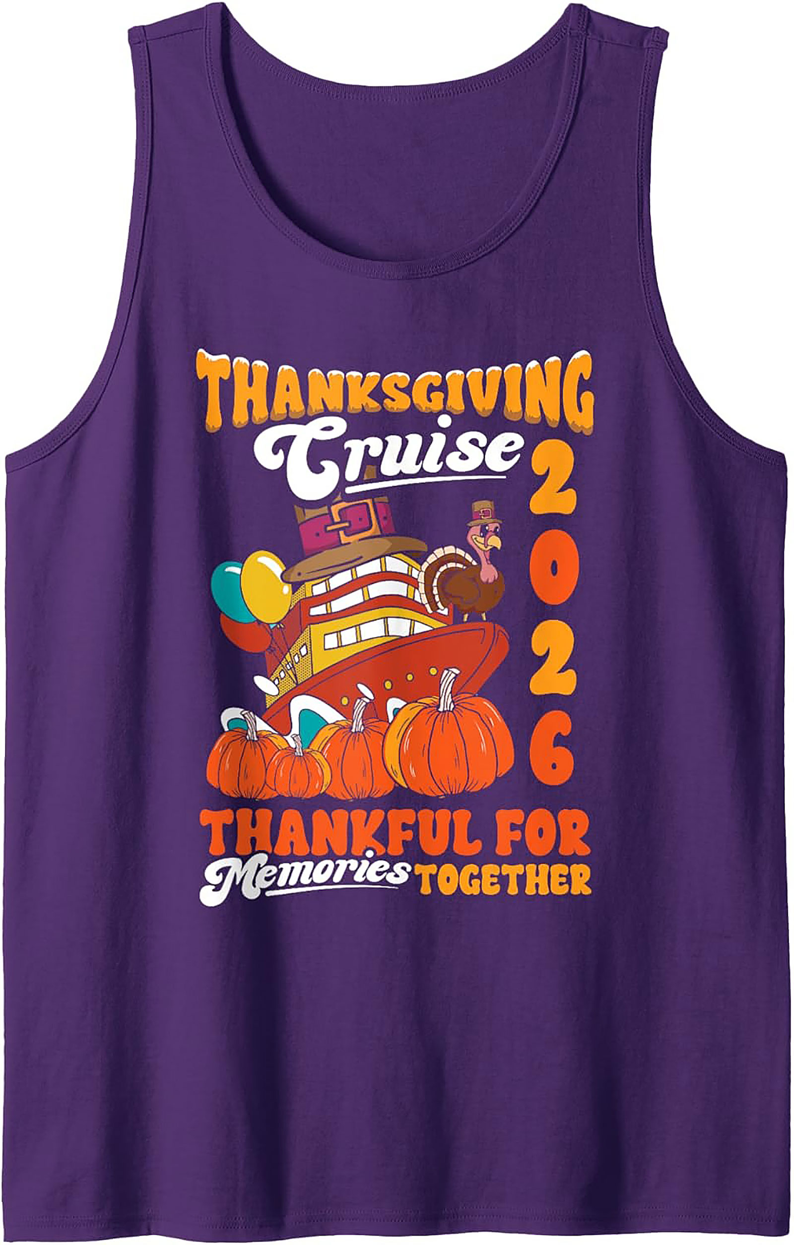 Thanksgiving Cruise 2026 Tank Top | Unisex Graphic Tank